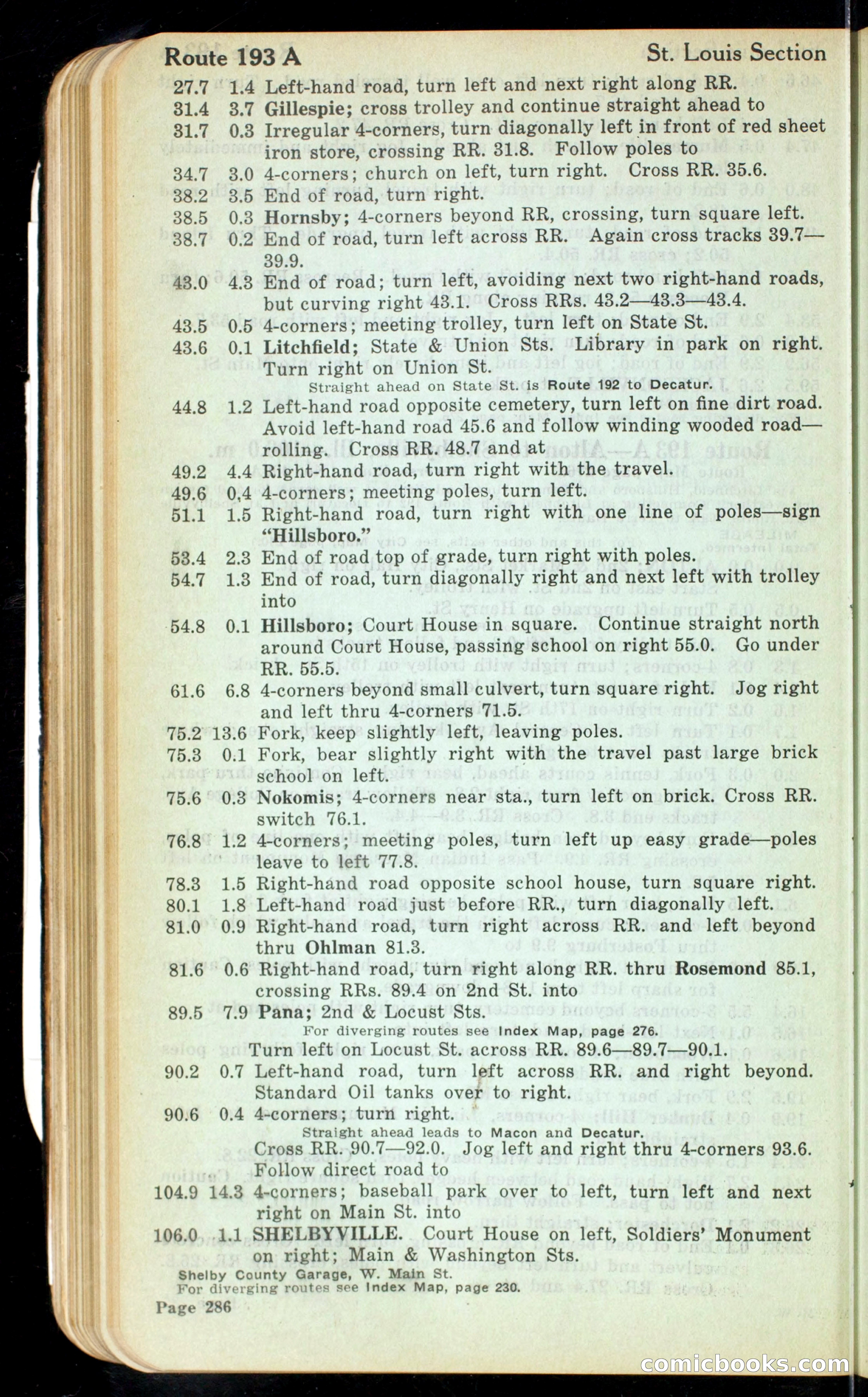 Cleveland Automobile Blue Book, Volume 4: The Middle West — page 374 of 400