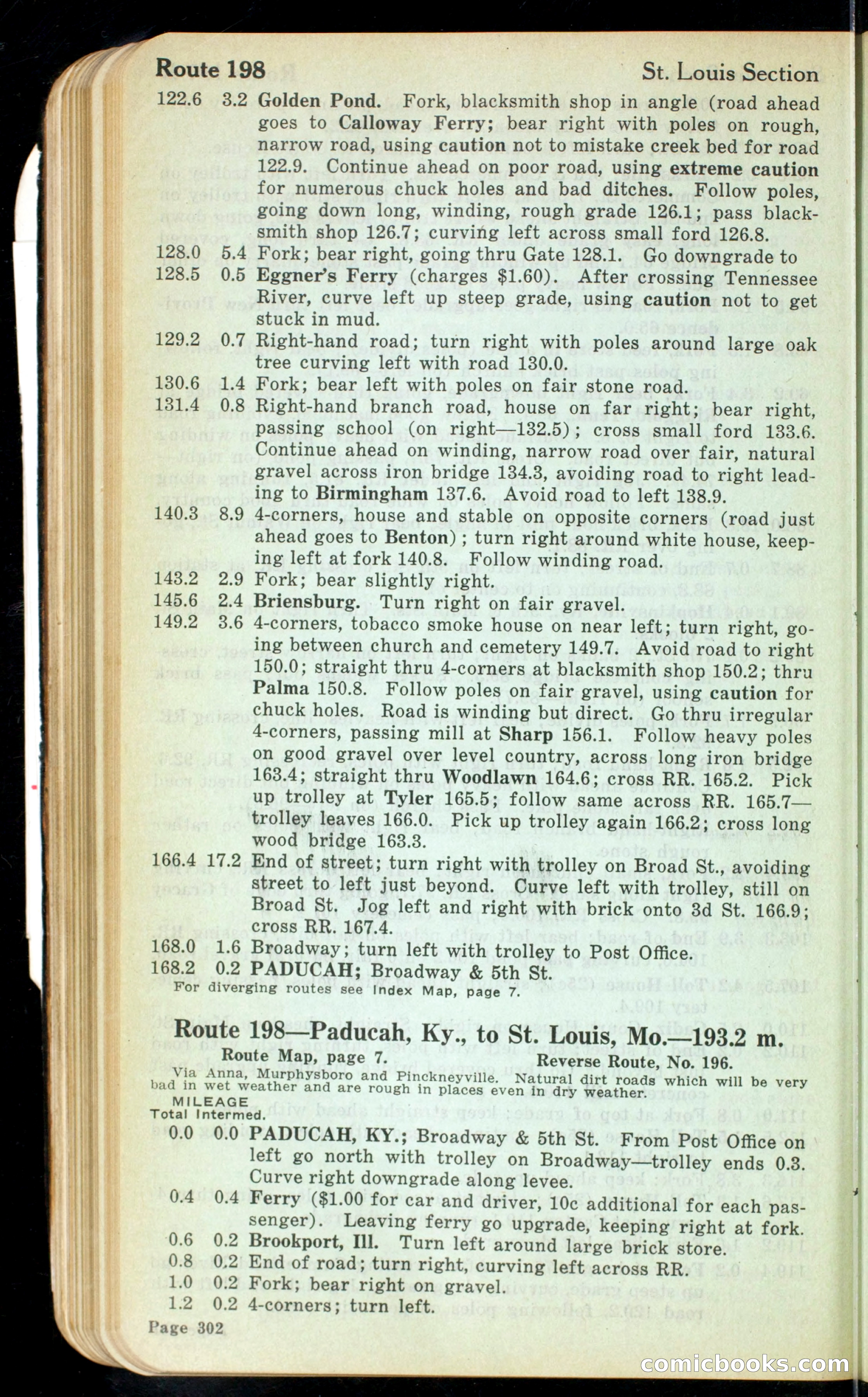 Cleveland Automobile Blue Book, Volume 4: The Middle West — page 390 of 400