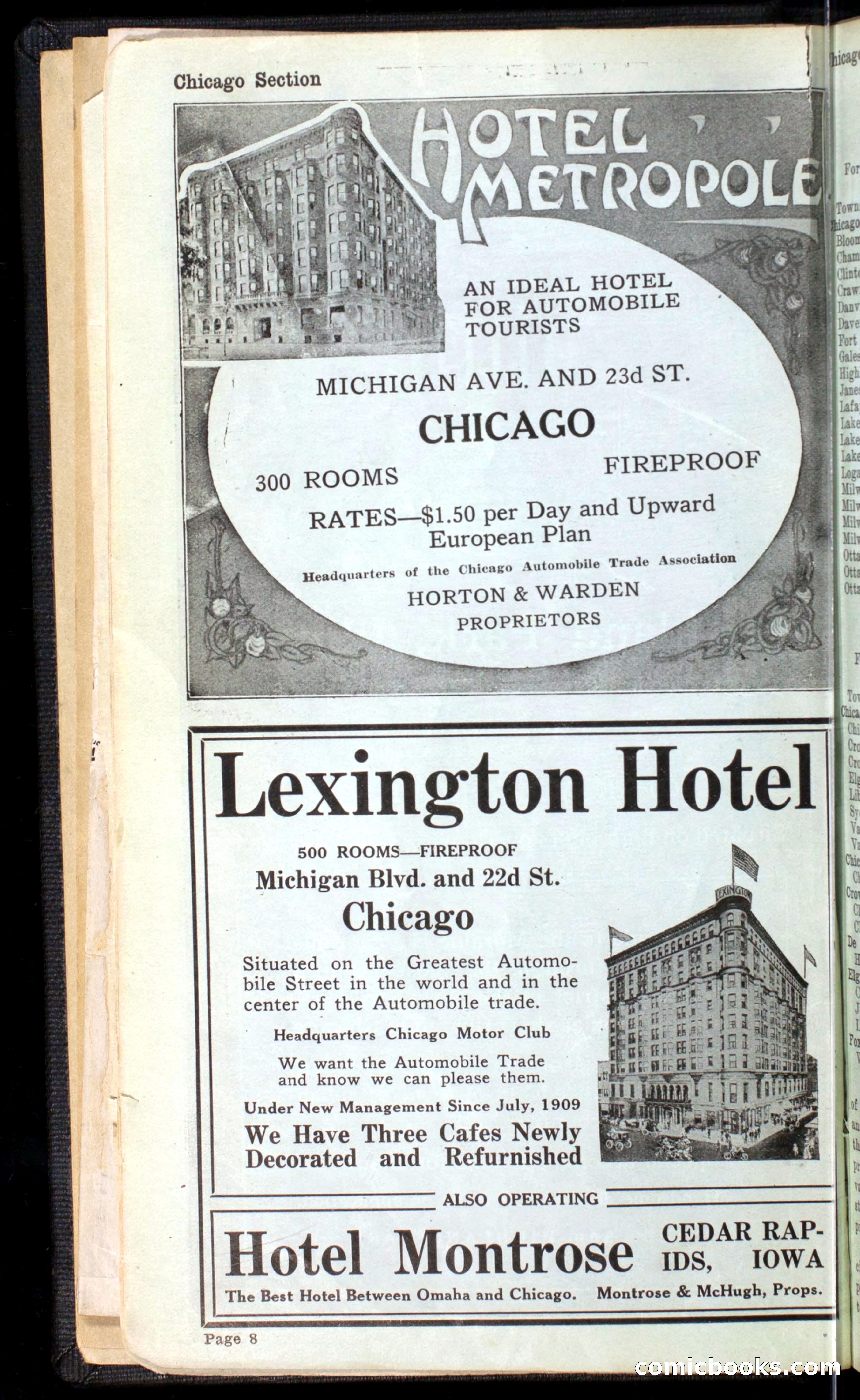 The Automobile Blue Book, Official 1913, Volume 4 — page 16 of 398