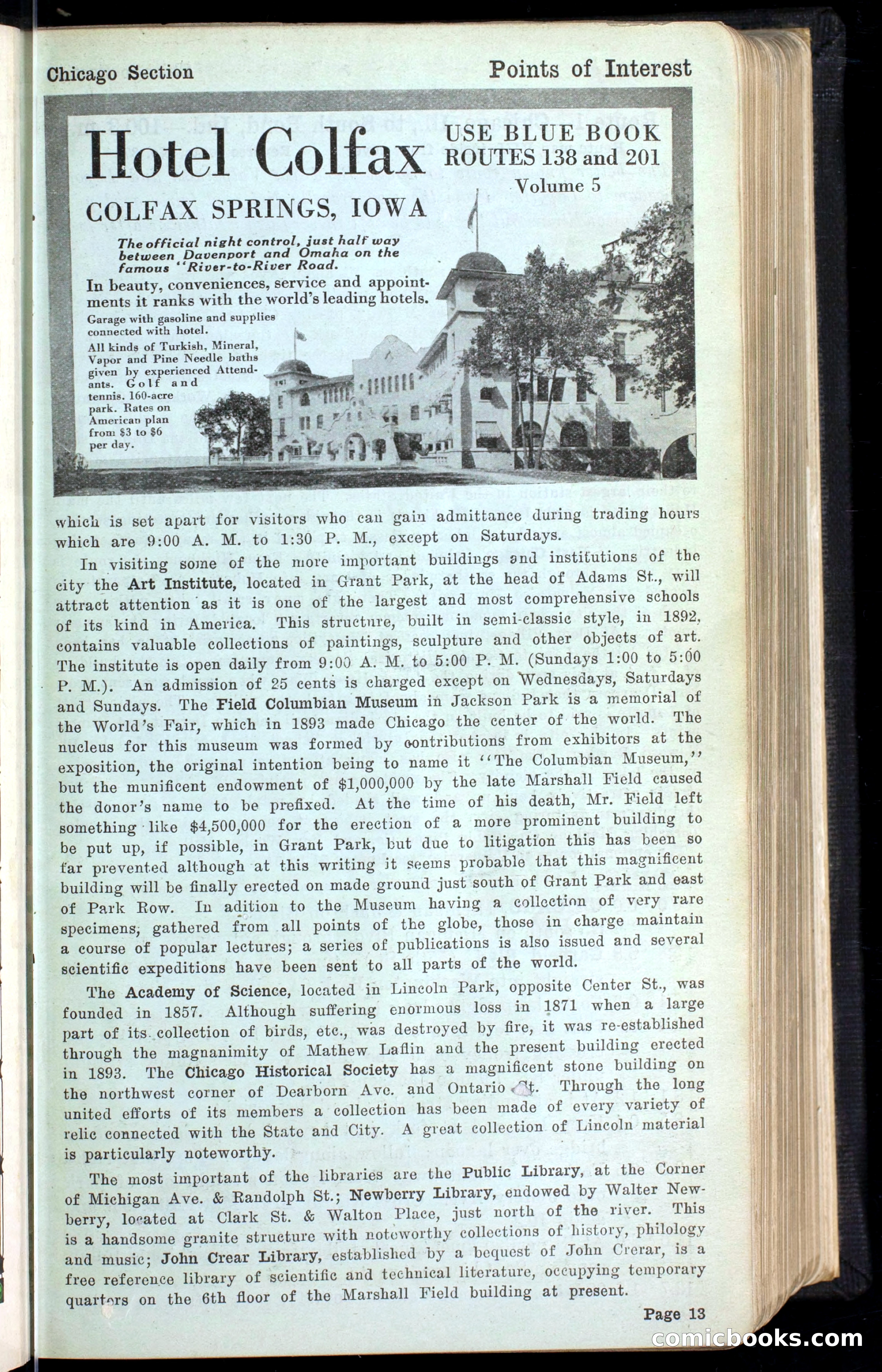 The Automobile Blue Book, Official 1913, Volume 4 — page 25 of 398