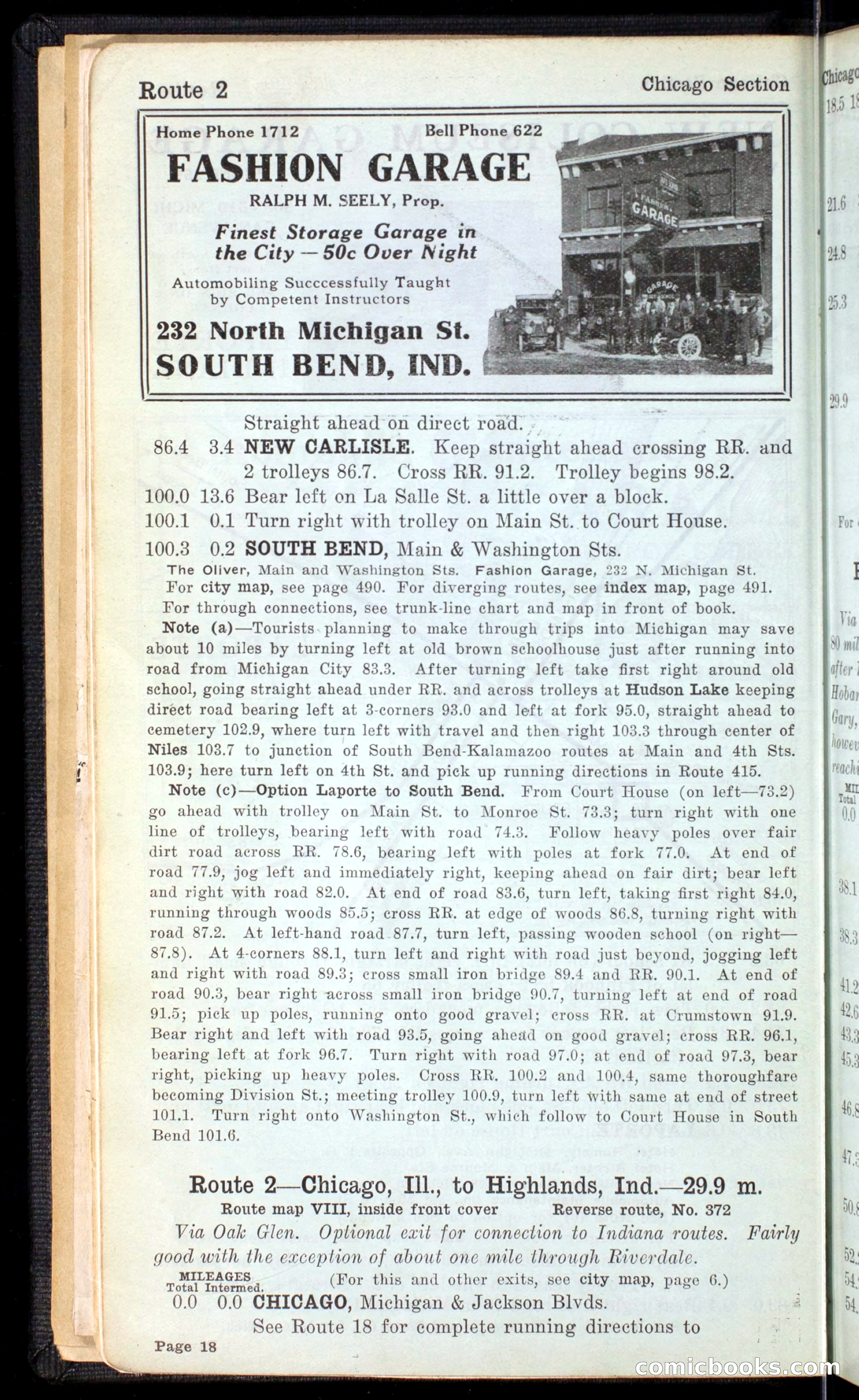 The Automobile Blue Book, Official 1913, Volume 4 — page 30 of 398