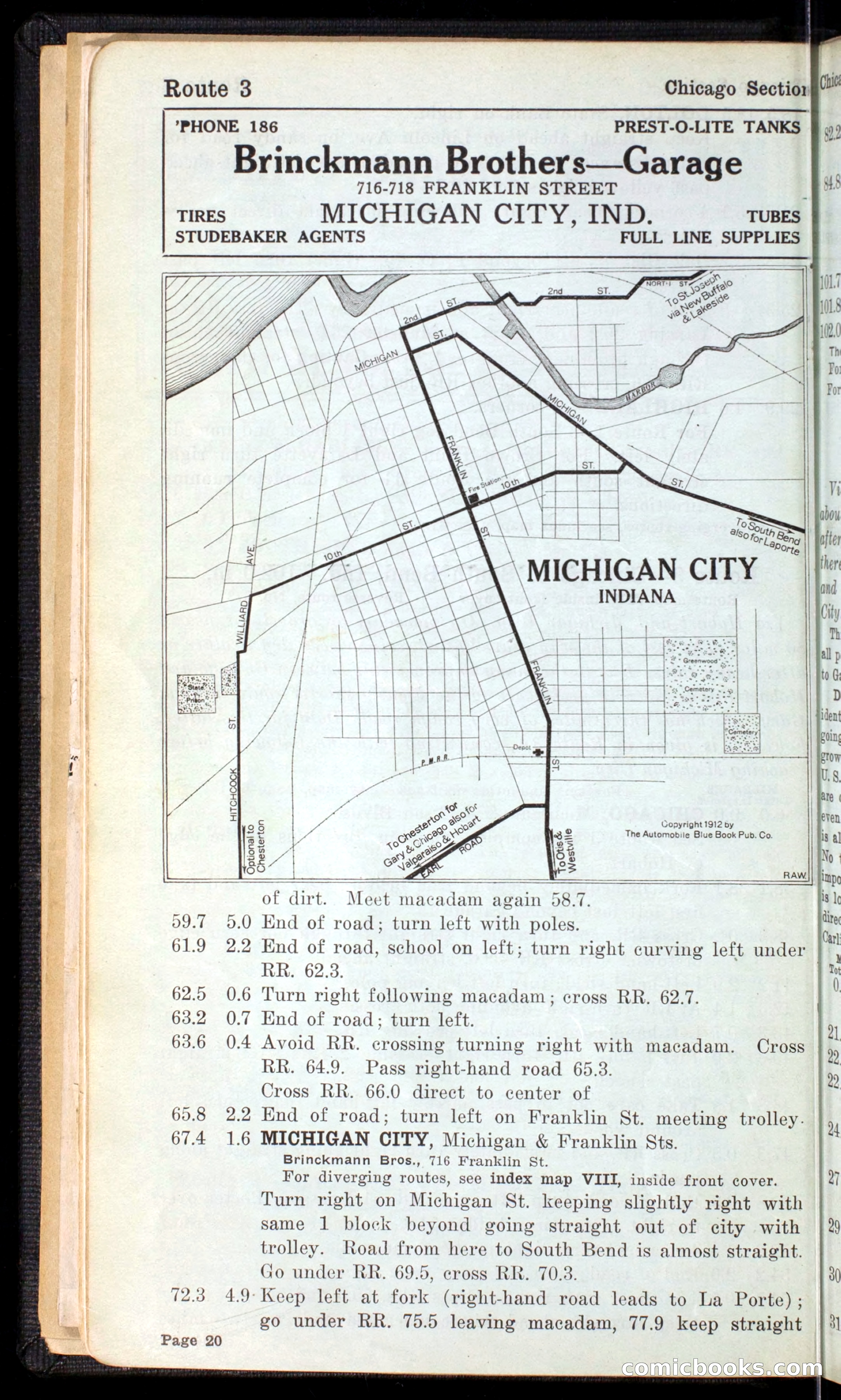 The Automobile Blue Book, Official 1913, Volume 4 — page 32 of 398