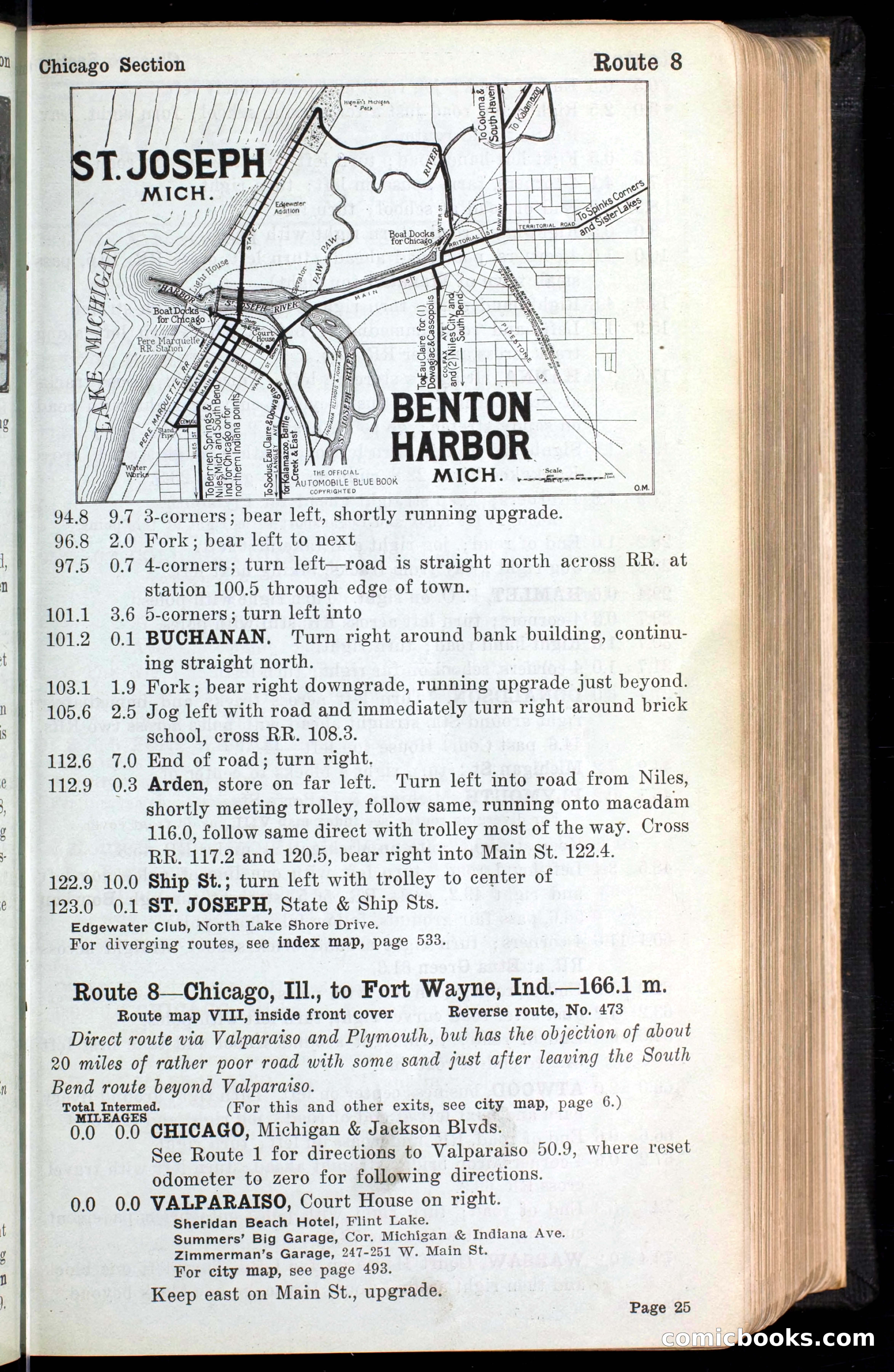 The Automobile Blue Book, Official 1913, Volume 4 — page 37 of 398