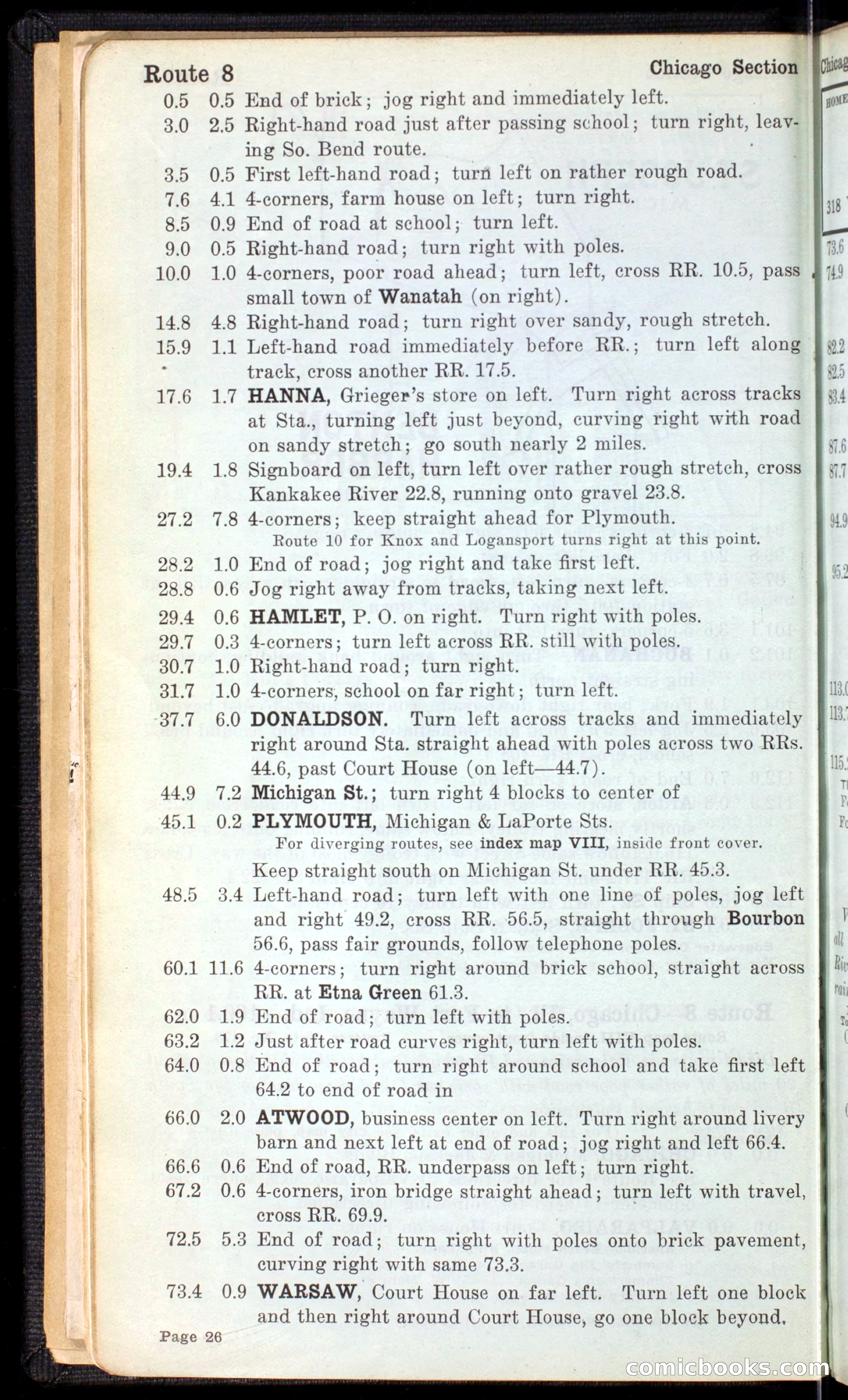 The Automobile Blue Book, Official 1913, Volume 4 — page 38 of 398