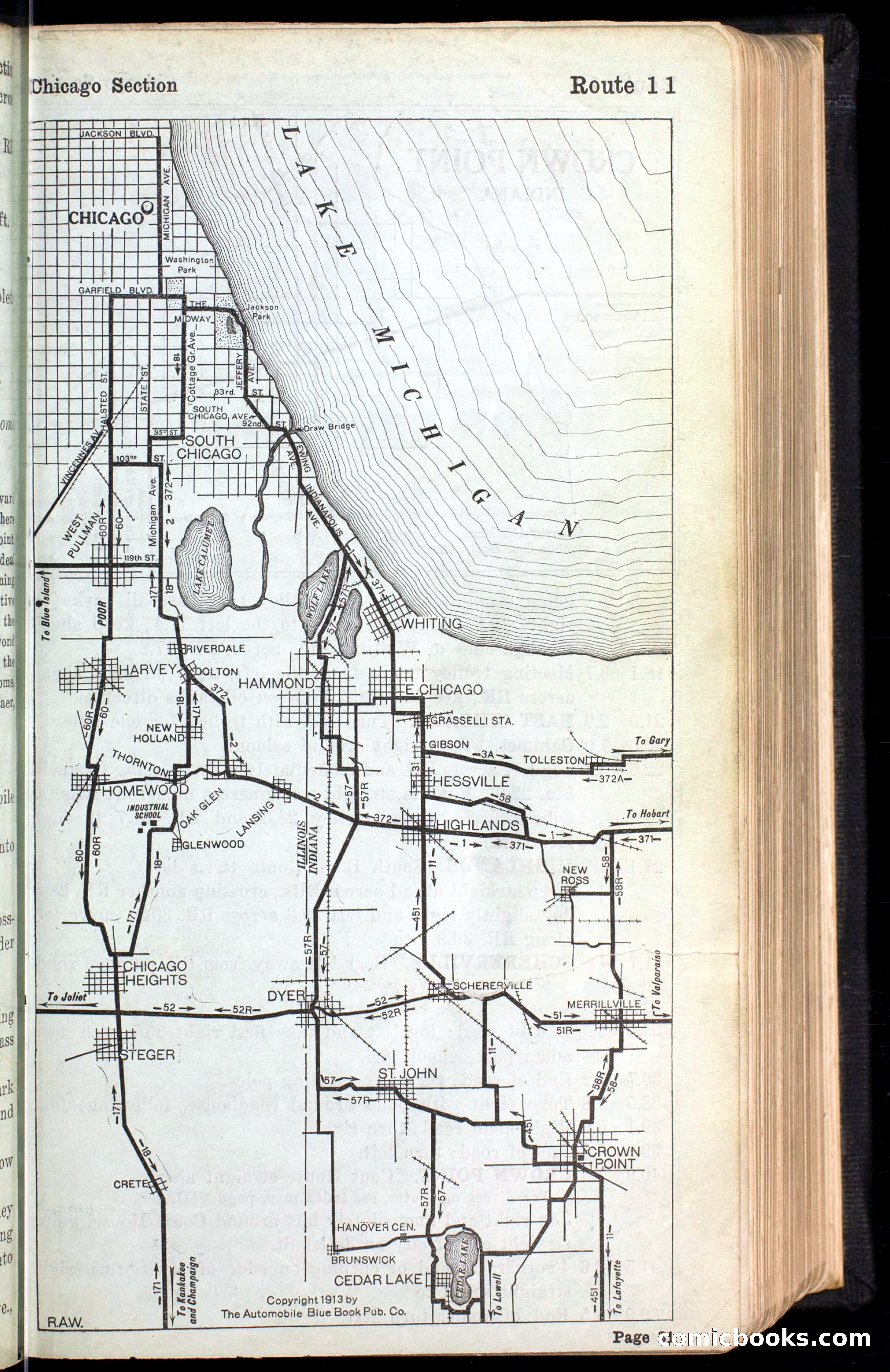 The Automobile Blue Book, Official 1913, Volume 4 — page 43 of 398