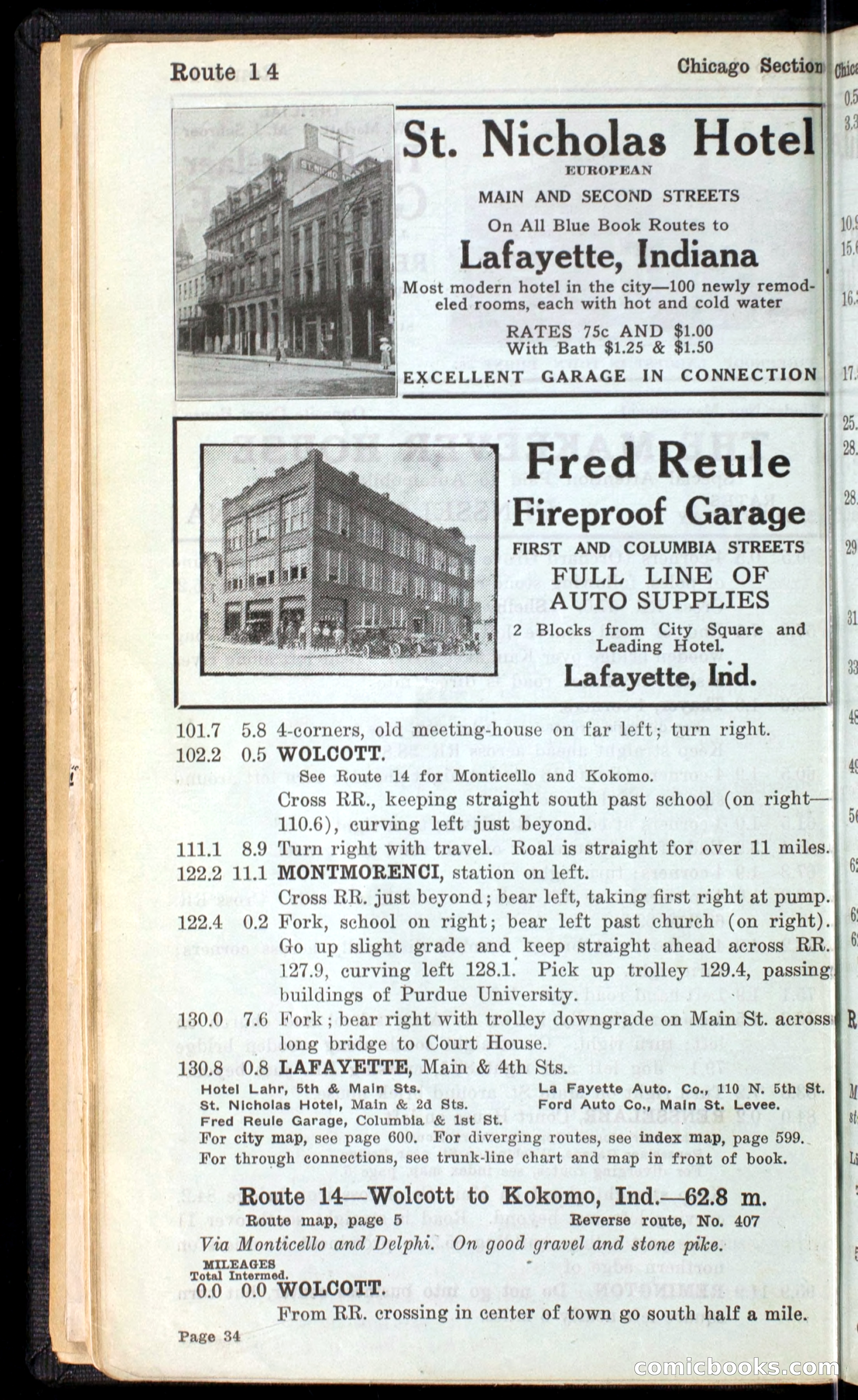 The Automobile Blue Book, Official 1913, Volume 4 — page 46 of 398