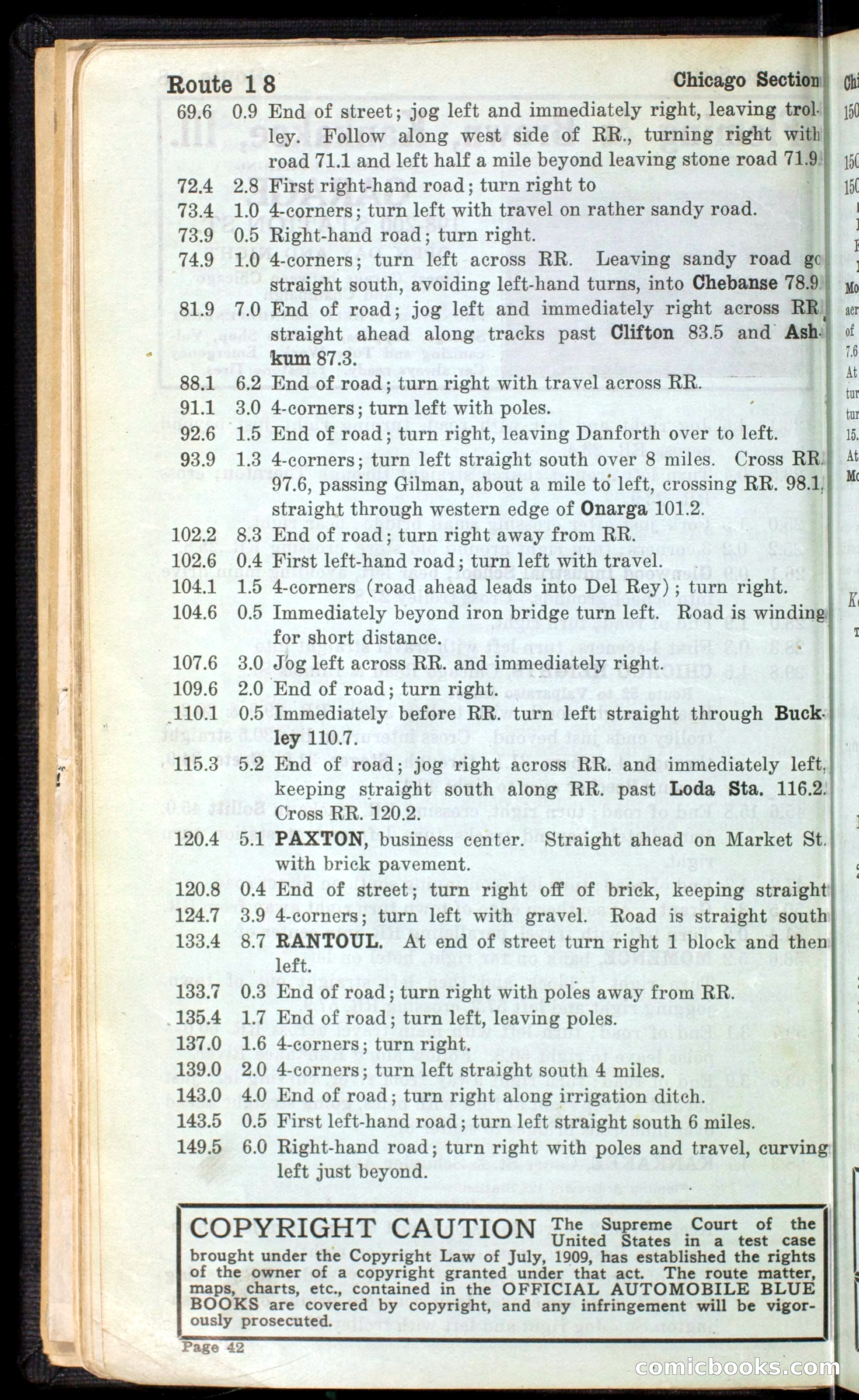 The Automobile Blue Book, Official 1913, Volume 4 — page 54 of 398