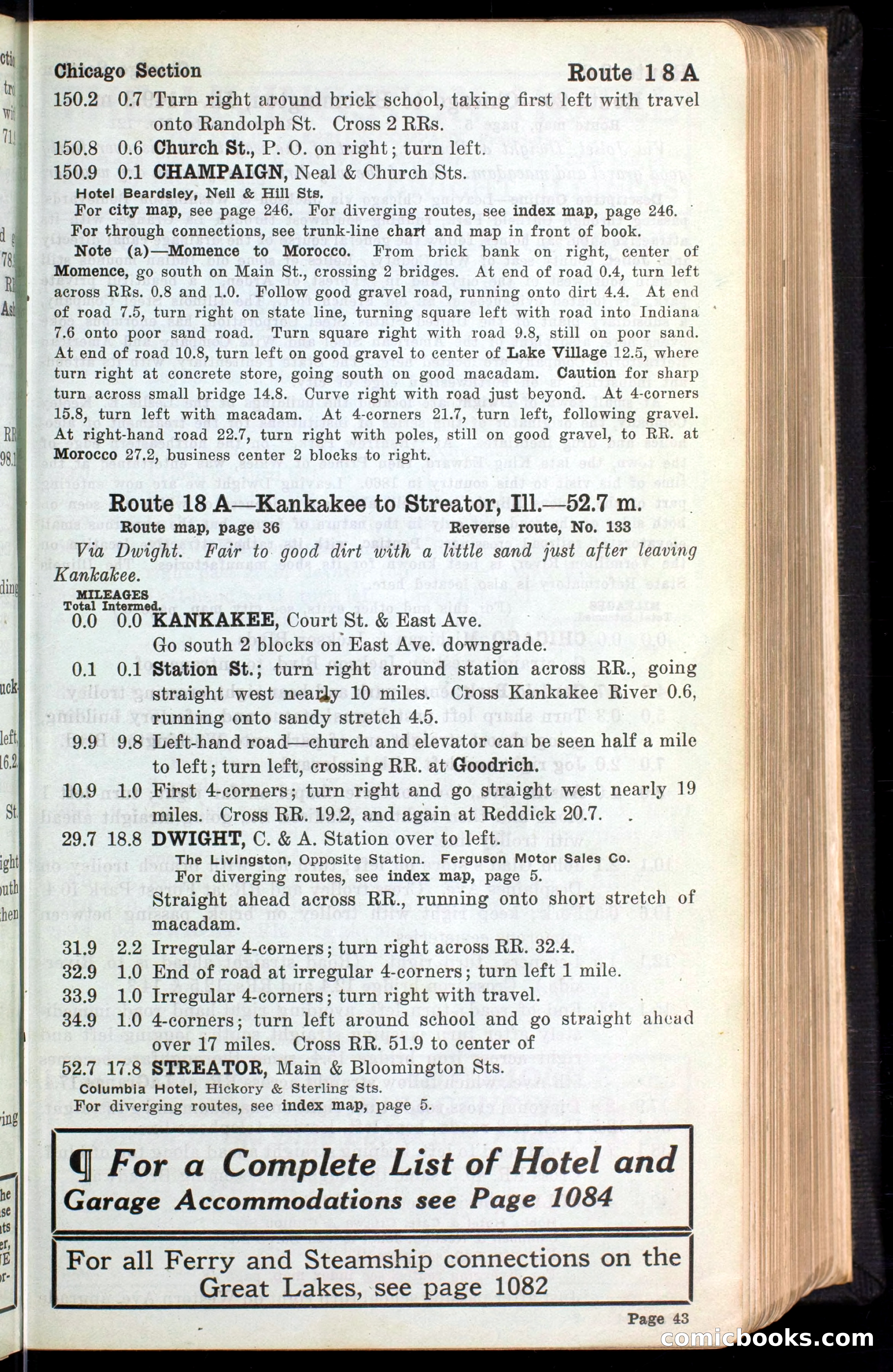 The Automobile Blue Book, Official 1913, Volume 4 — page 55 of 398