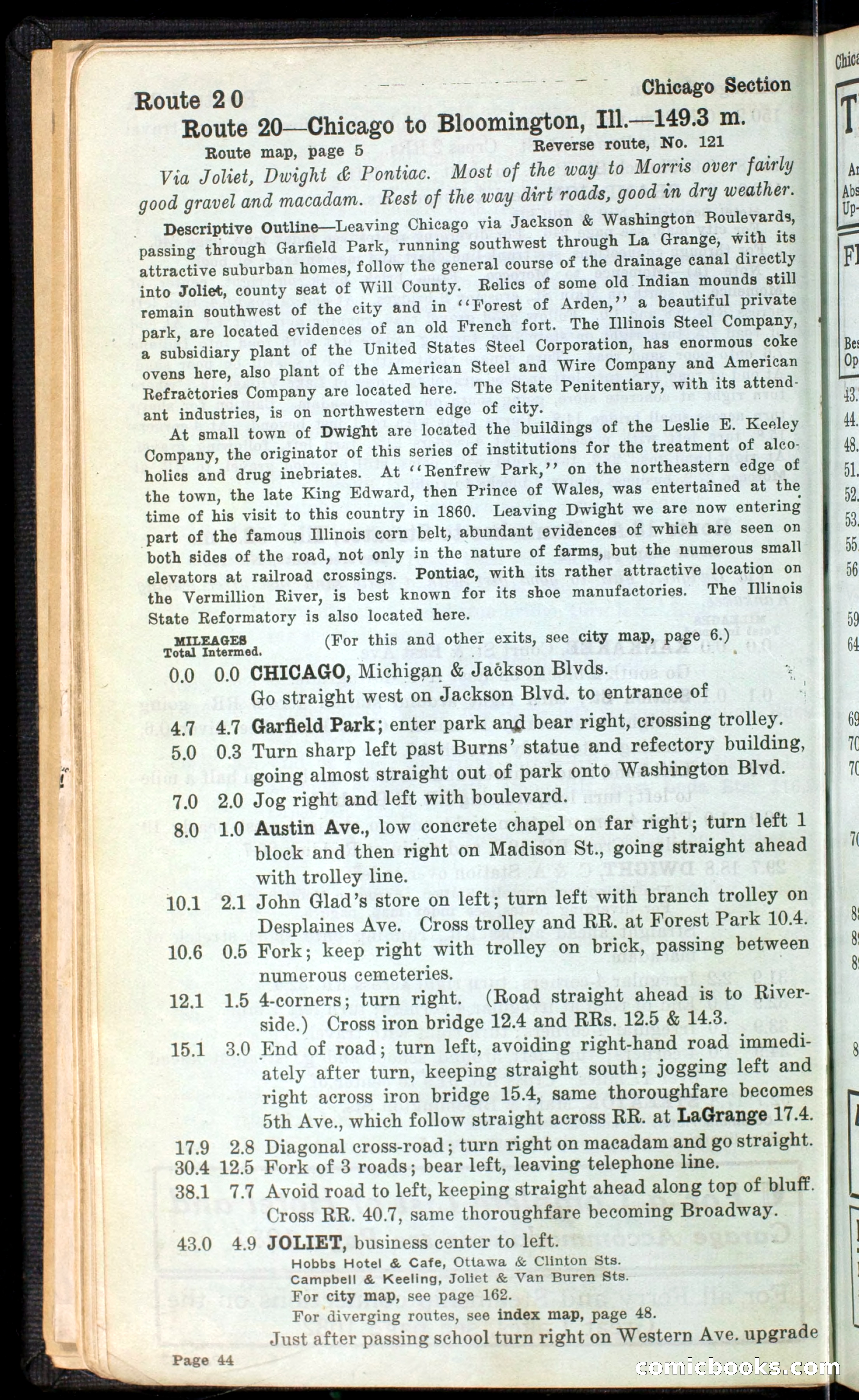 The Automobile Blue Book, Official 1913, Volume 4 — page 56 of 398