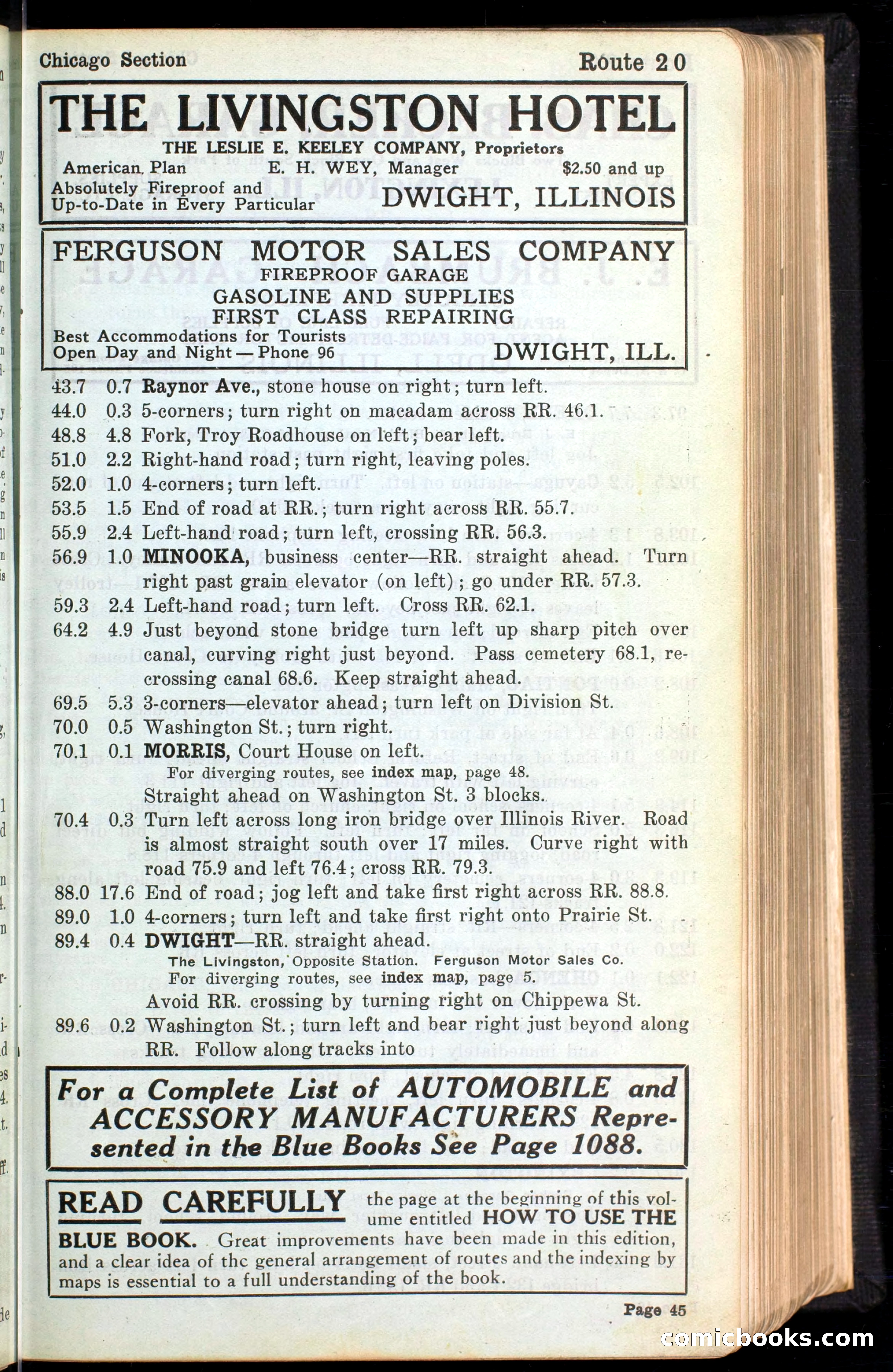 The Automobile Blue Book, Official 1913, Volume 4 — page 57 of 398