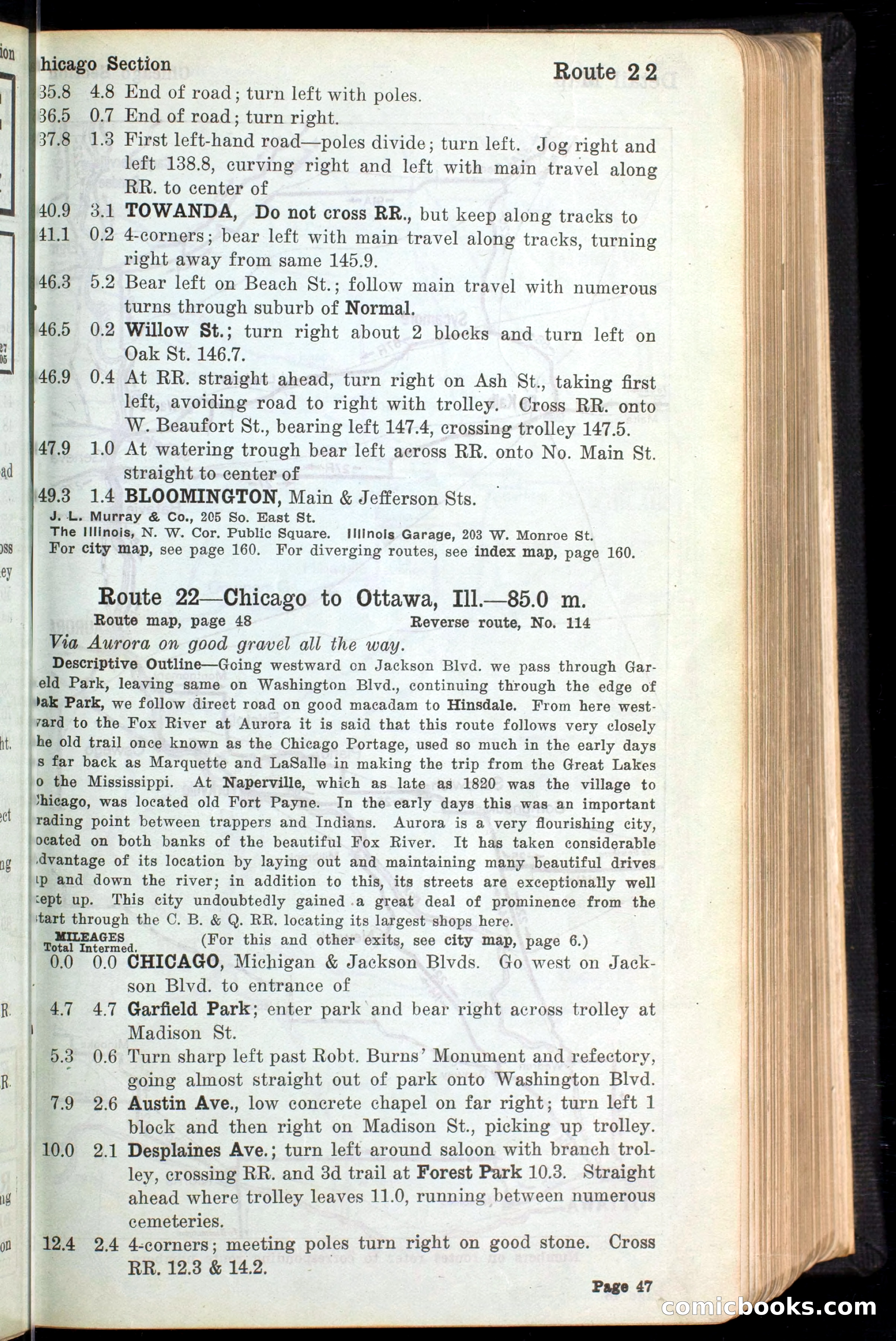 The Automobile Blue Book, Official 1913, Volume 4 — page 59 of 398