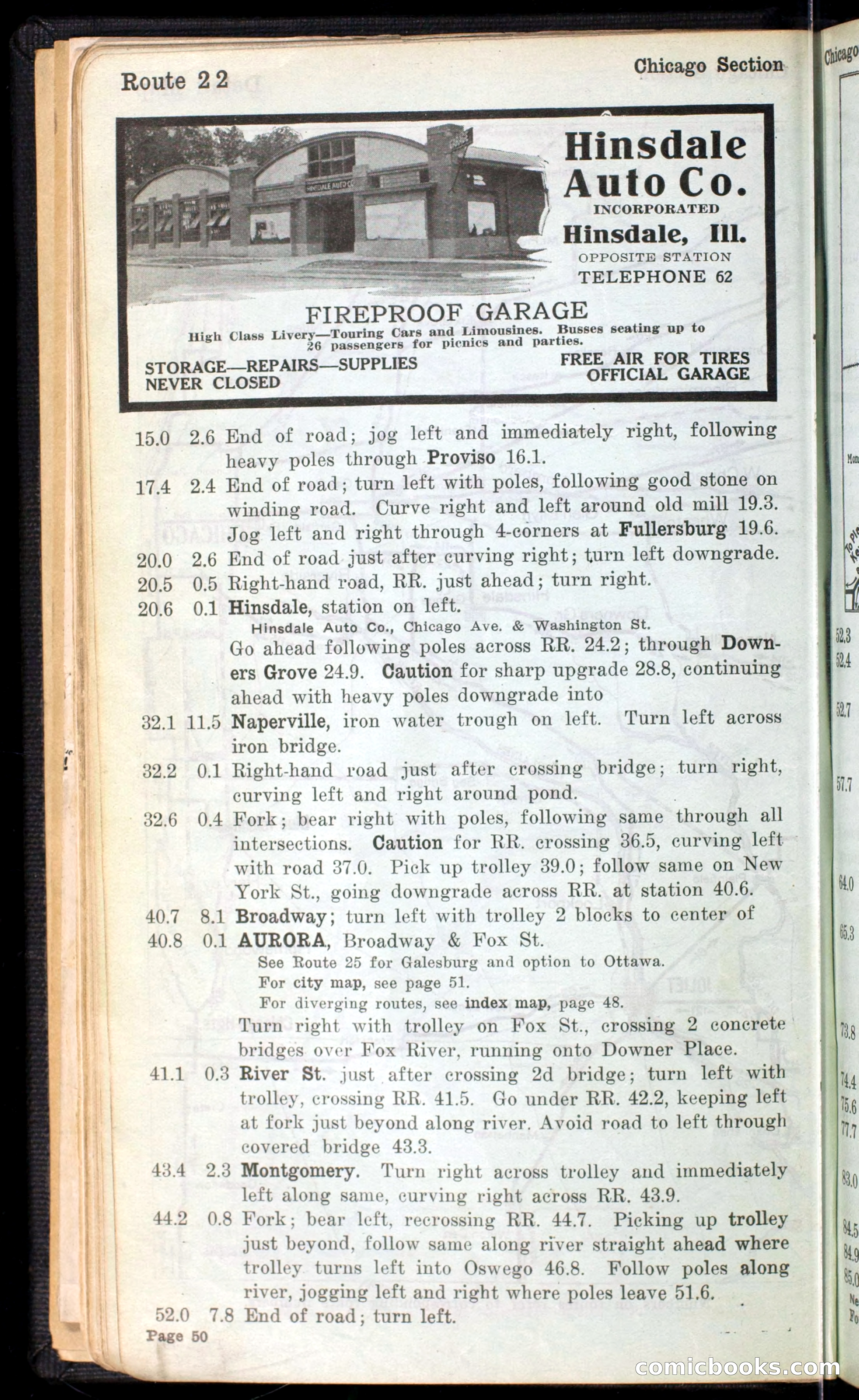 The Automobile Blue Book, Official 1913, Volume 4 — page 62 of 398