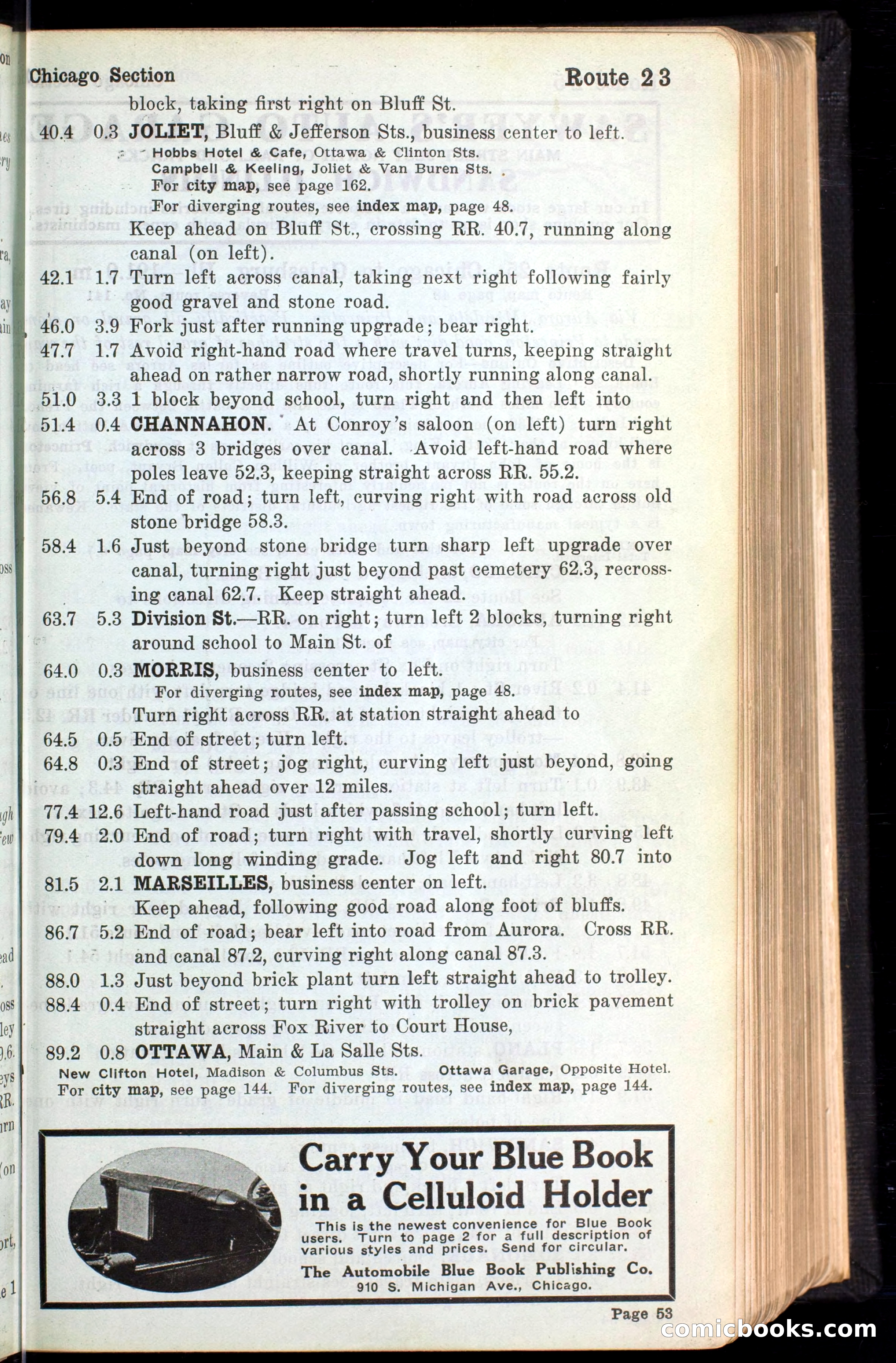 The Automobile Blue Book, Official 1913, Volume 4 — page 65 of 398
