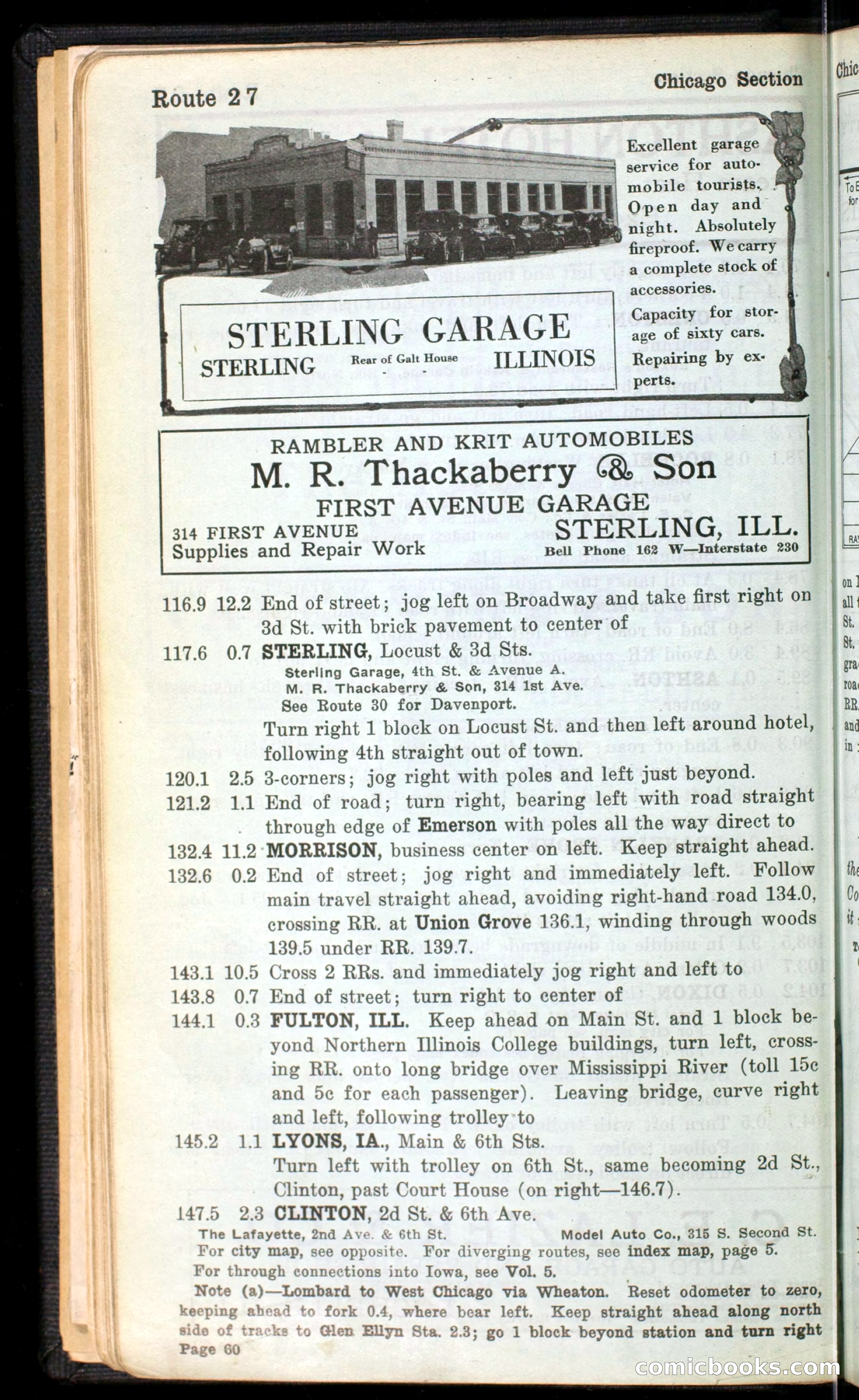 The Automobile Blue Book, Official 1913, Volume 4 — page 72 of 398