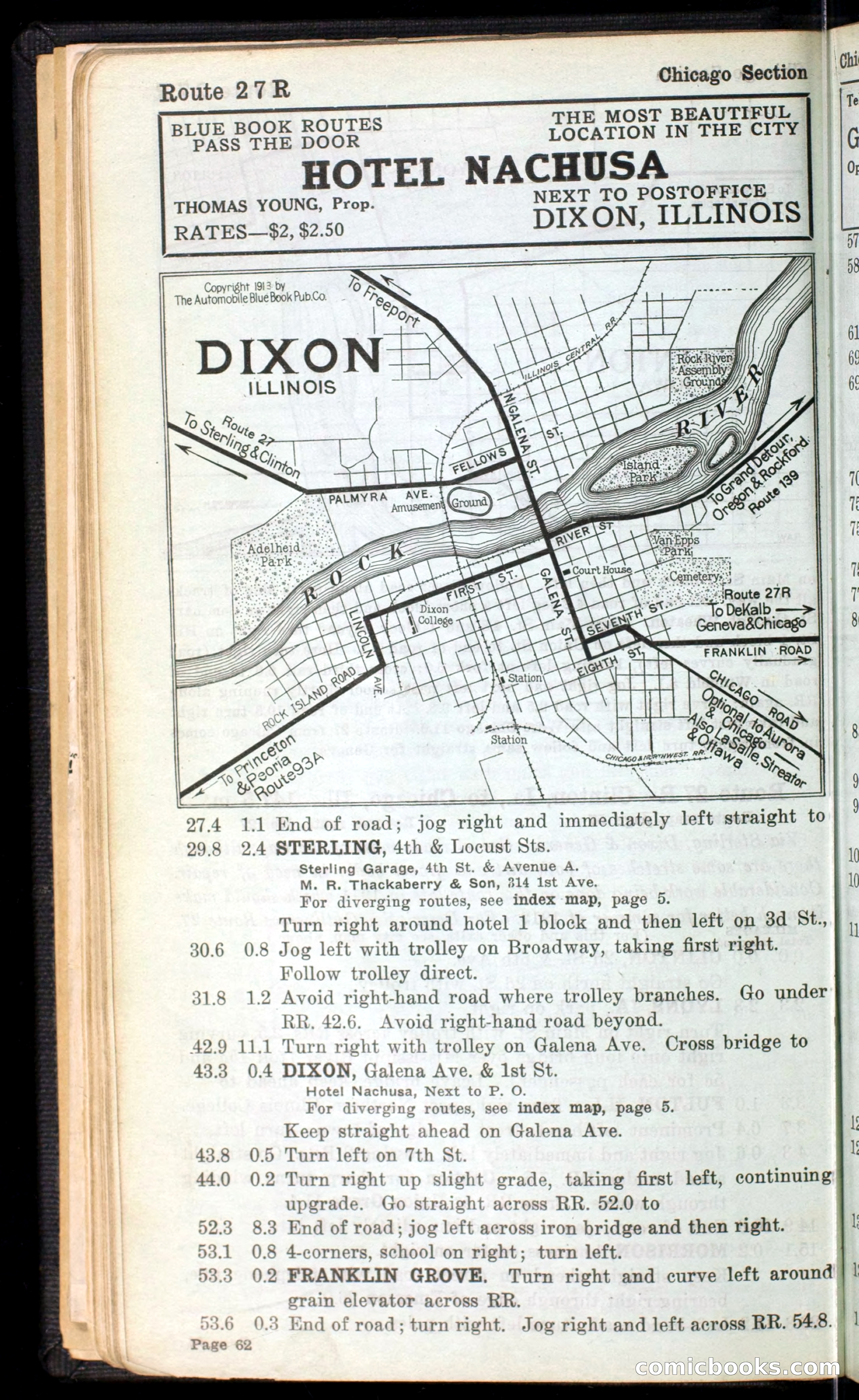 The Automobile Blue Book, Official 1913, Volume 4 — page 74 of 398