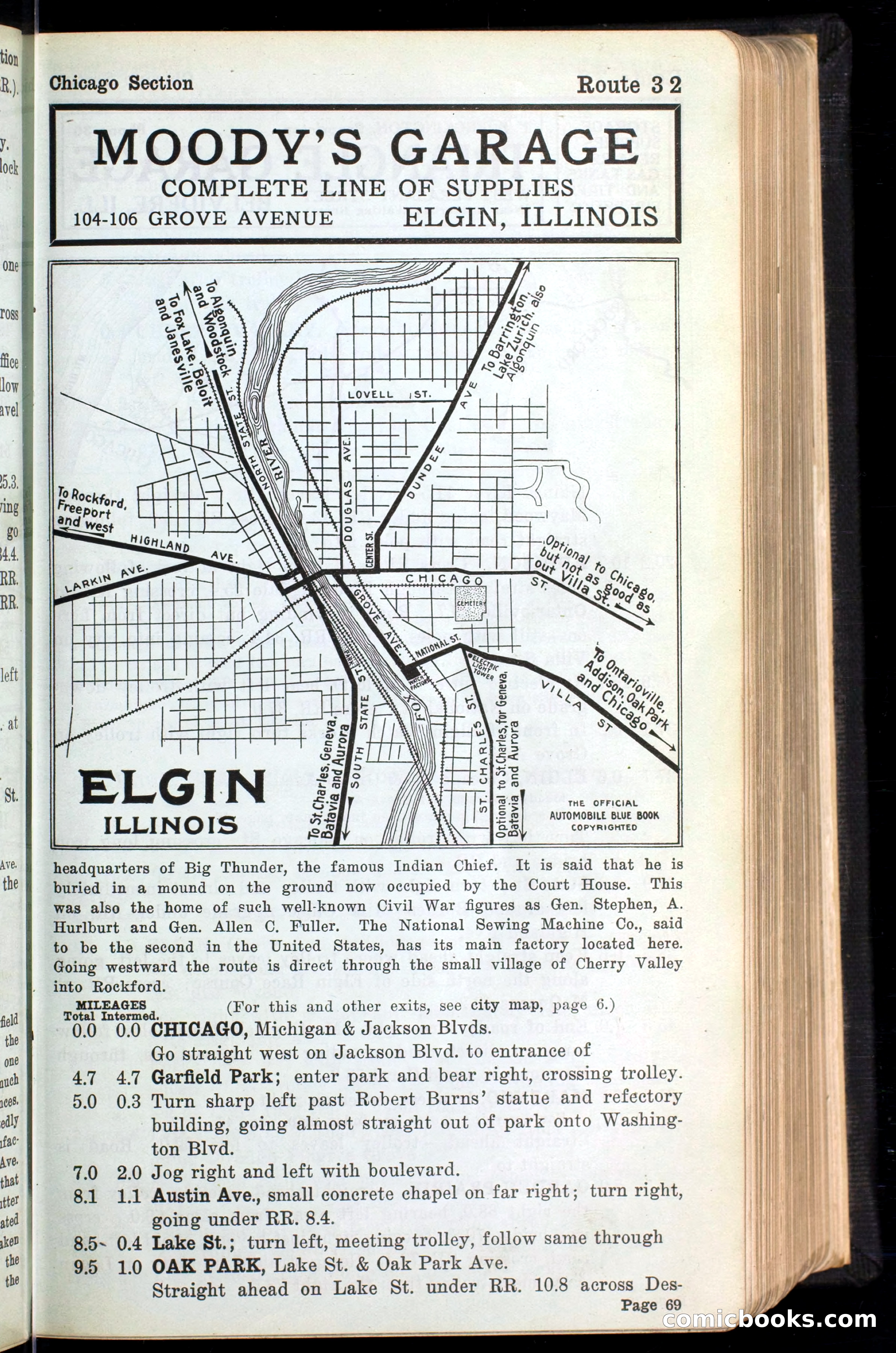 The Automobile Blue Book, Official 1913, Volume 4 — page 81 of 398