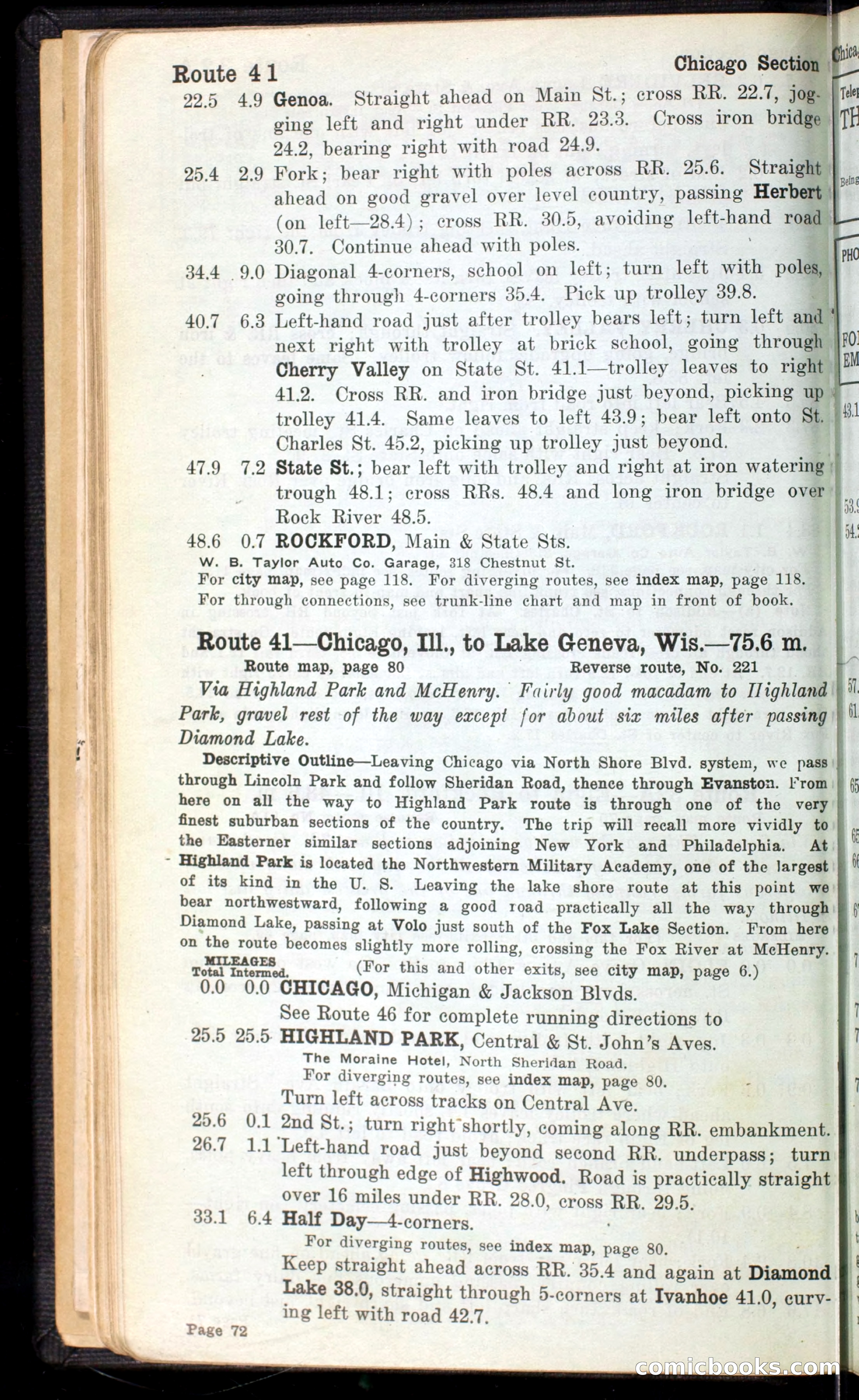 The Automobile Blue Book, Official 1913, Volume 4 — page 84 of 398