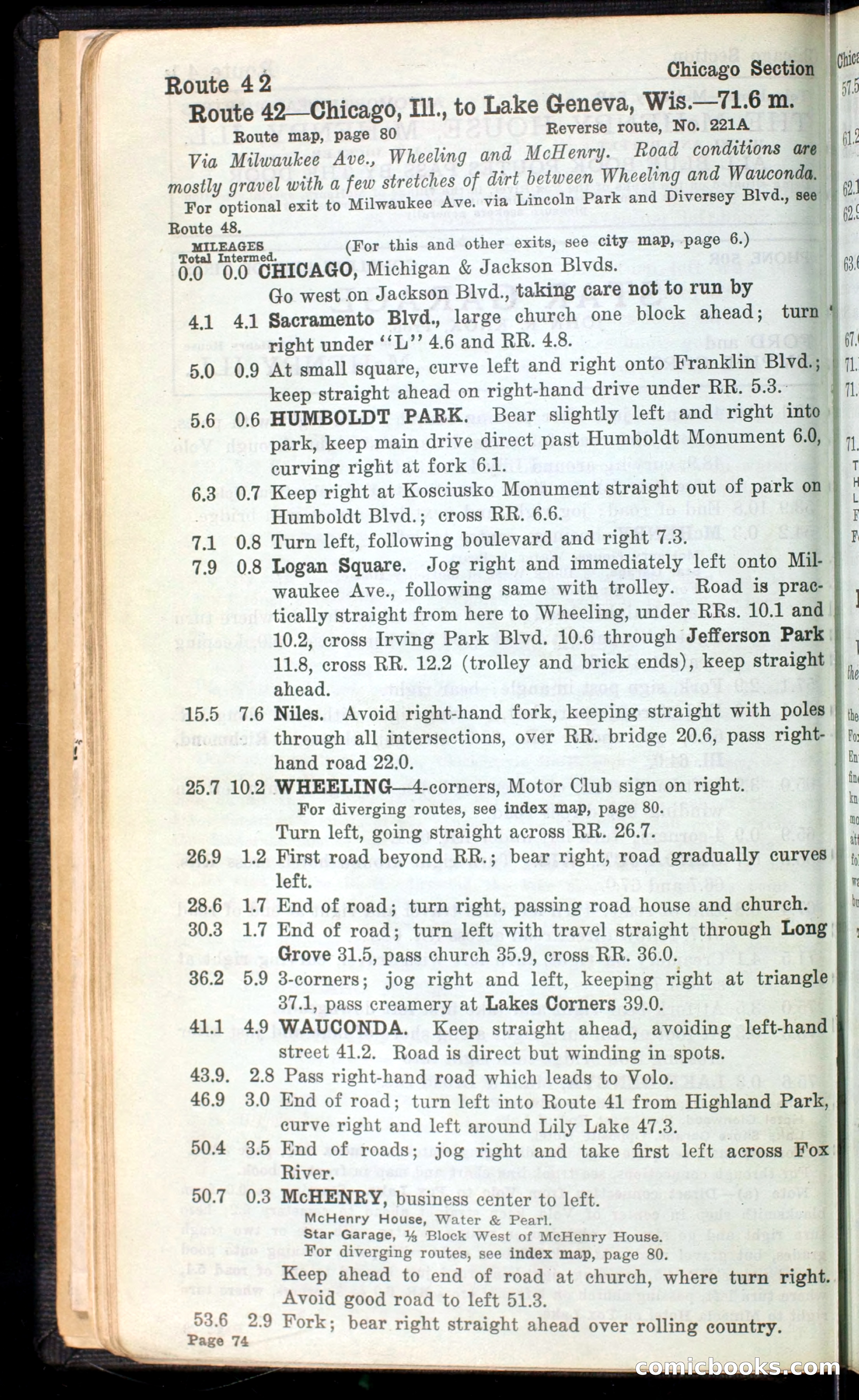 The Automobile Blue Book, Official 1913, Volume 4 — page 86 of 398