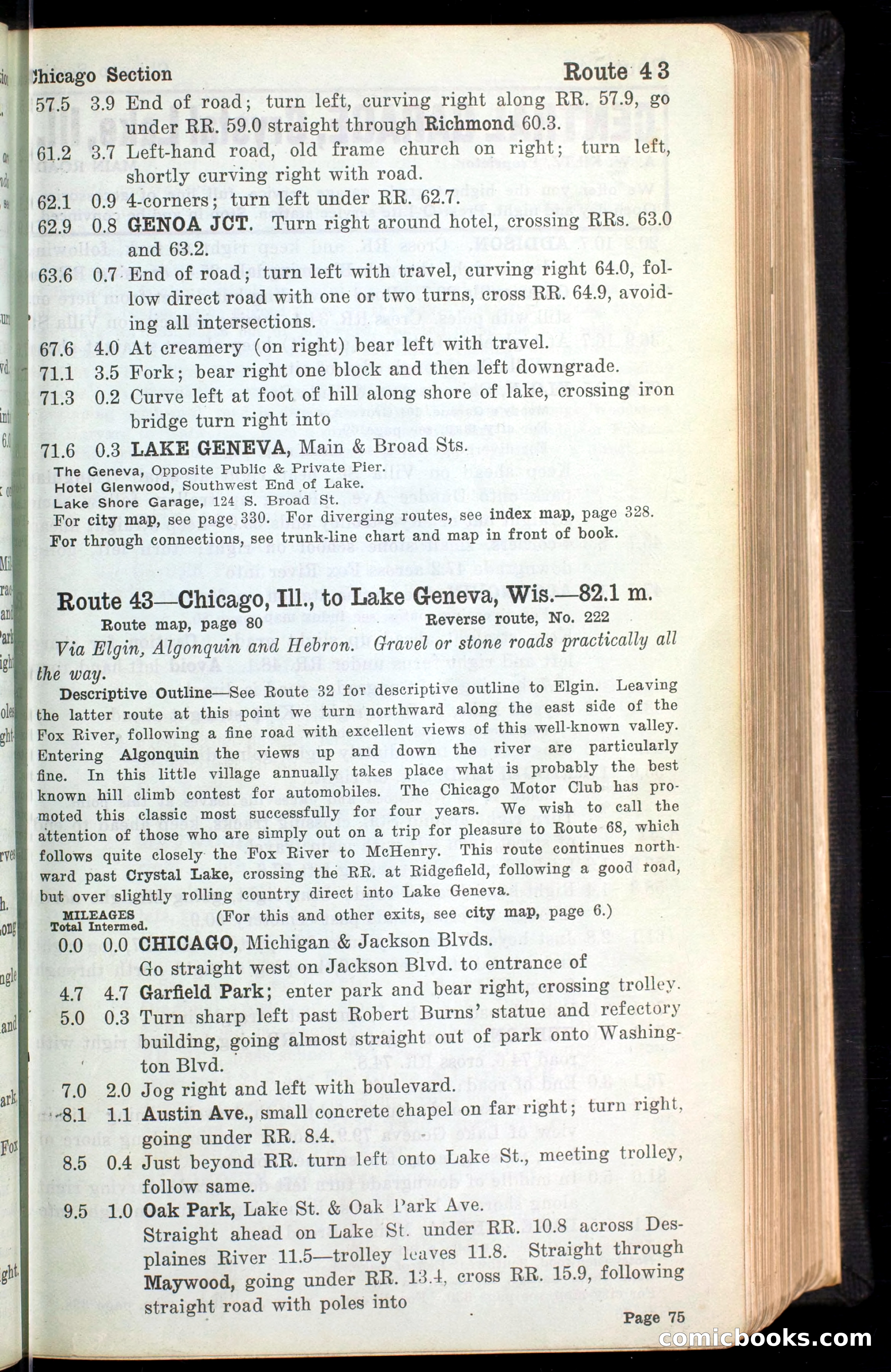 The Automobile Blue Book, Official 1913, Volume 4 — page 87 of 398