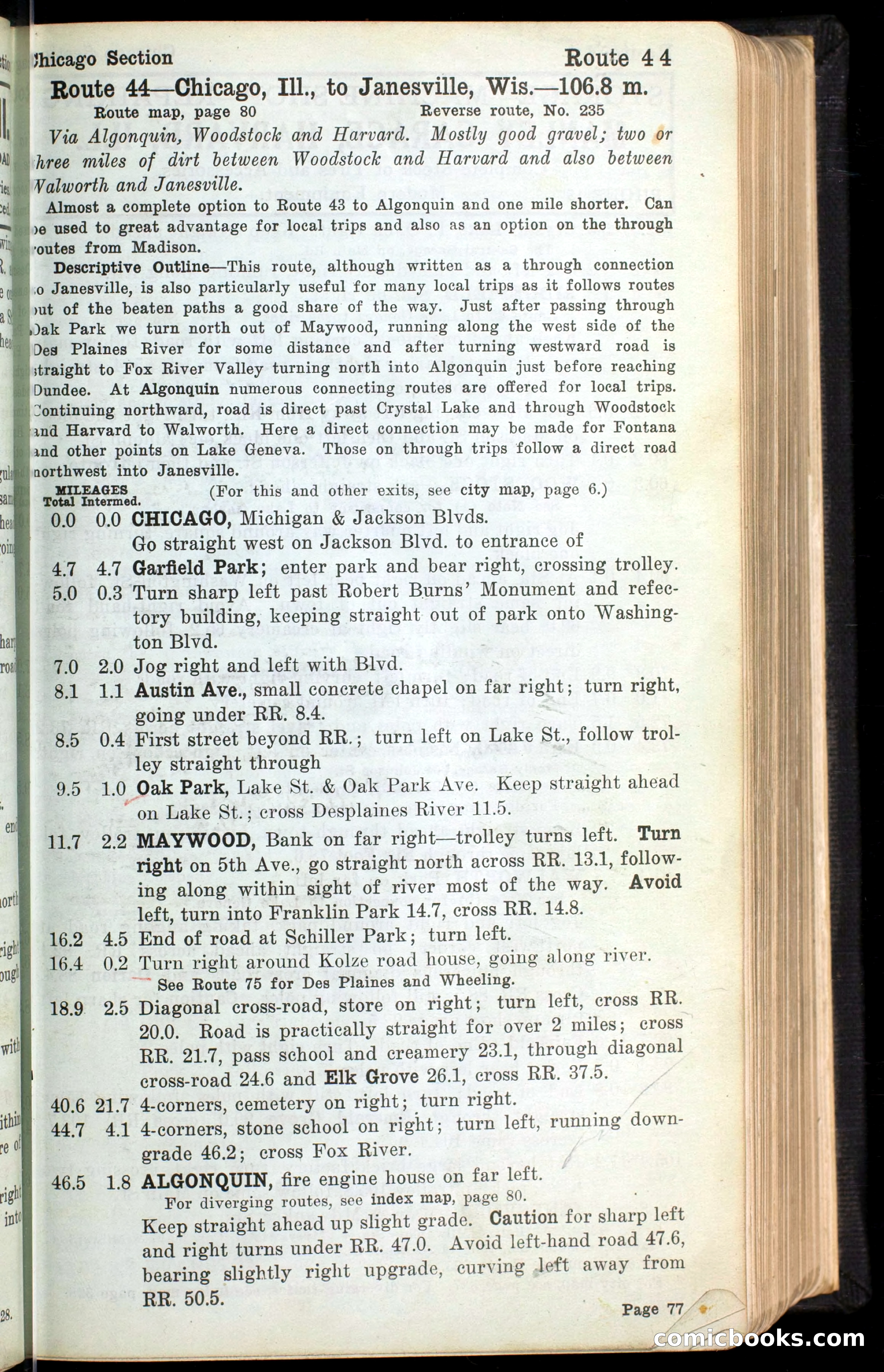 The Automobile Blue Book, Official 1913, Volume 4 — page 89 of 398