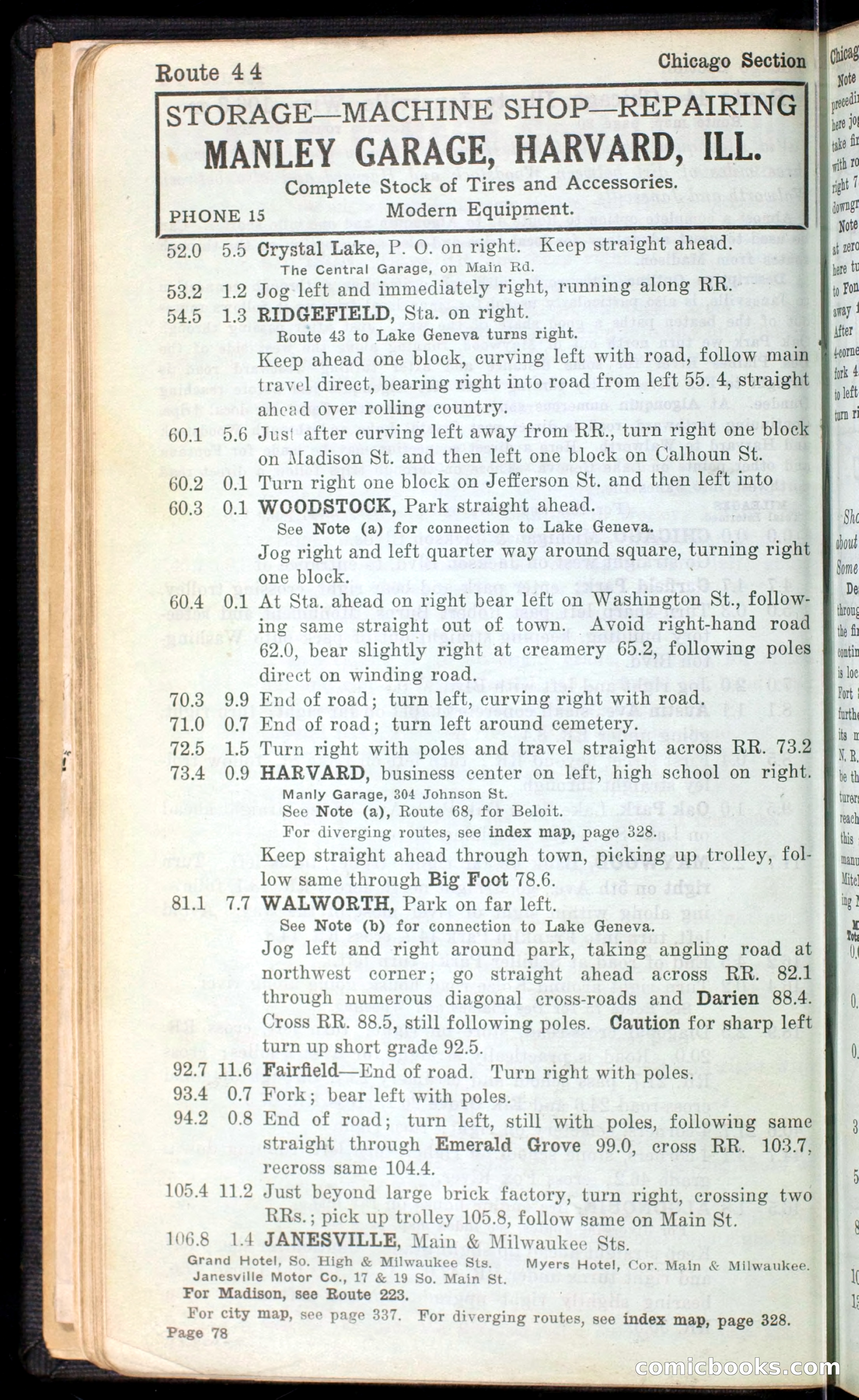 The Automobile Blue Book, Official 1913, Volume 4 — page 90 of 398