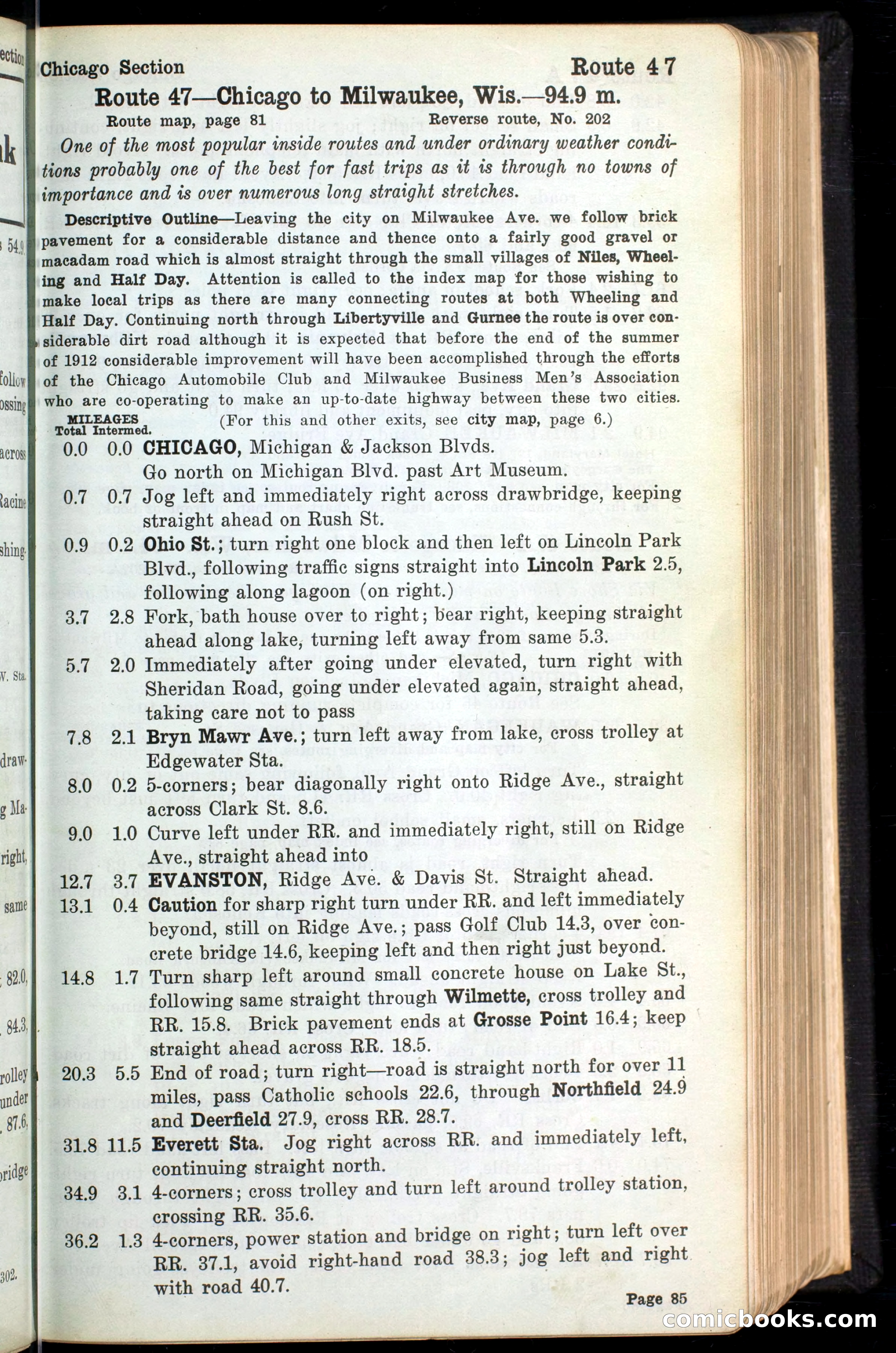 The Automobile Blue Book, Official 1913, Volume 4 — page 97 of 398