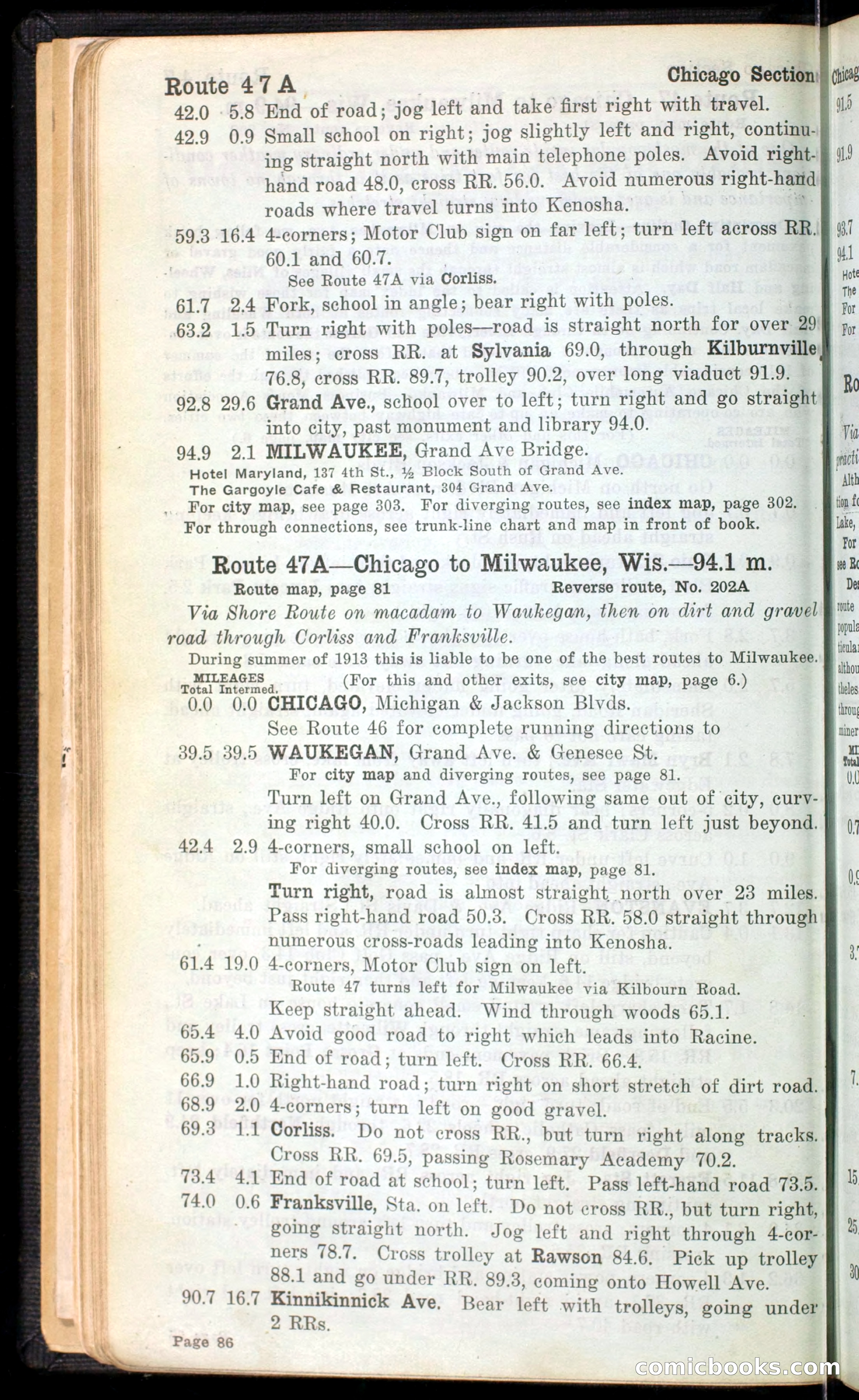 The Automobile Blue Book, Official 1913, Volume 4 — page 98 of 398