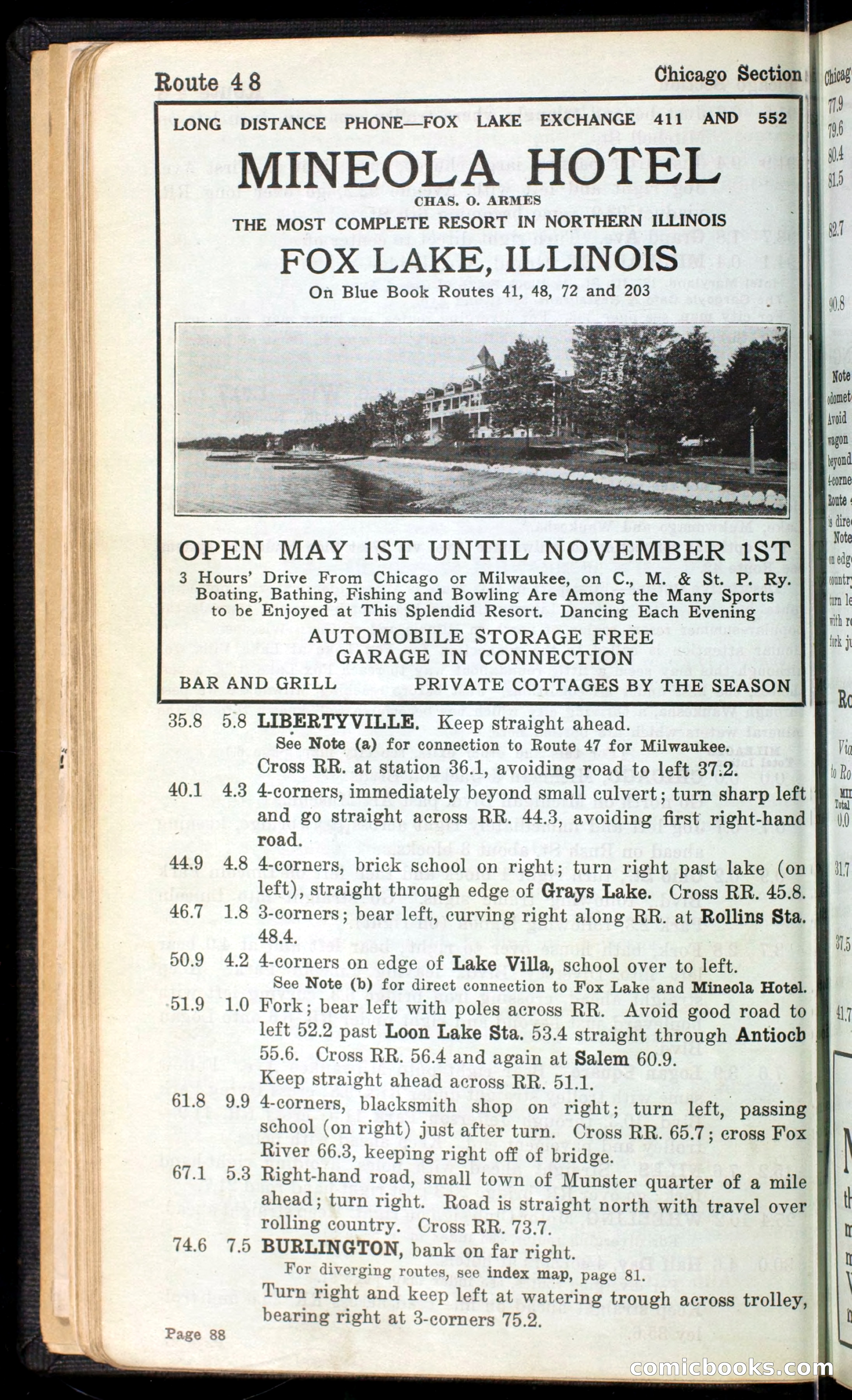 The Automobile Blue Book, Official 1913, Volume 4 — page 100 of 398