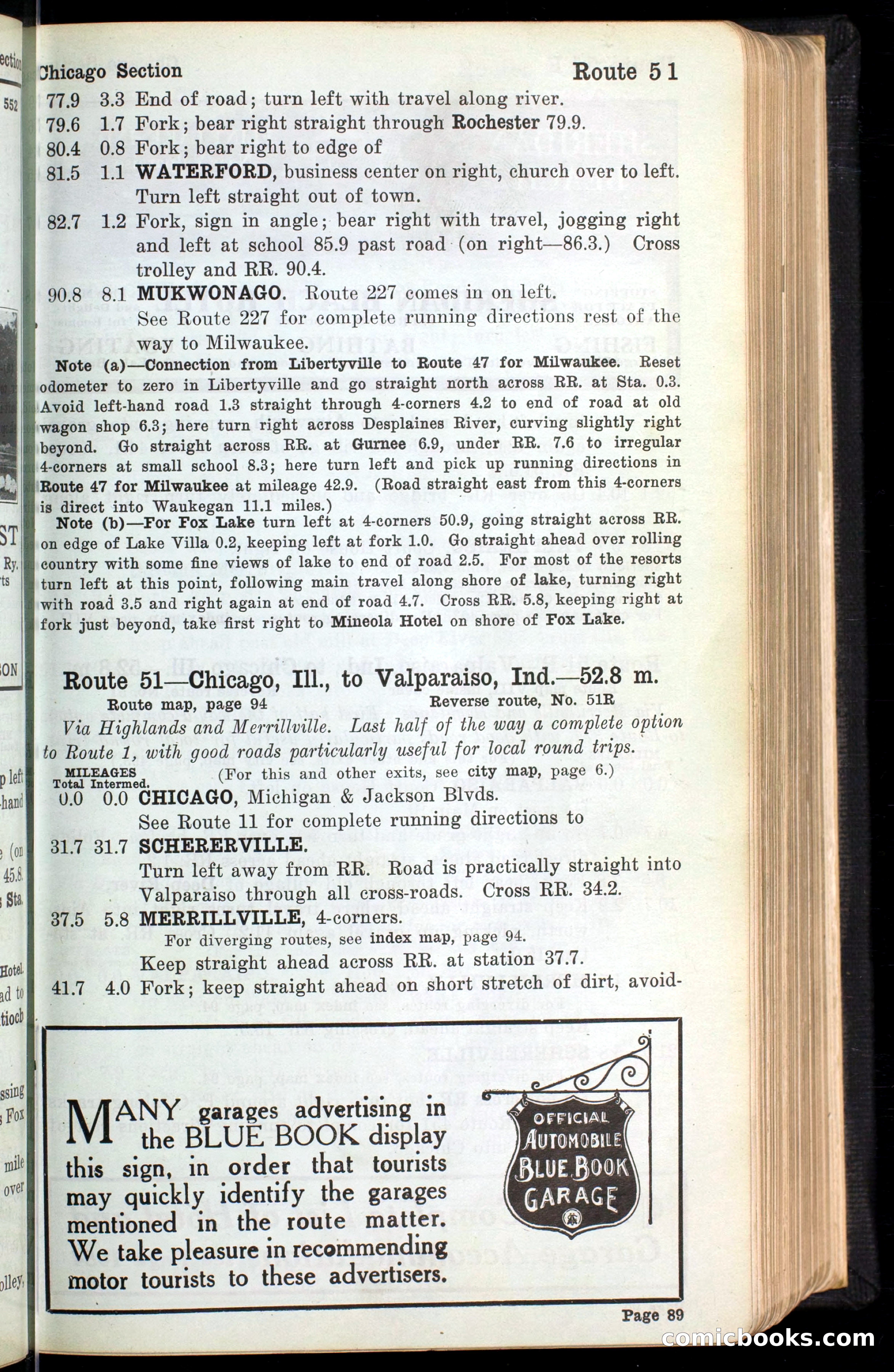 The Automobile Blue Book, Official 1913, Volume 4 — page 101 of 398