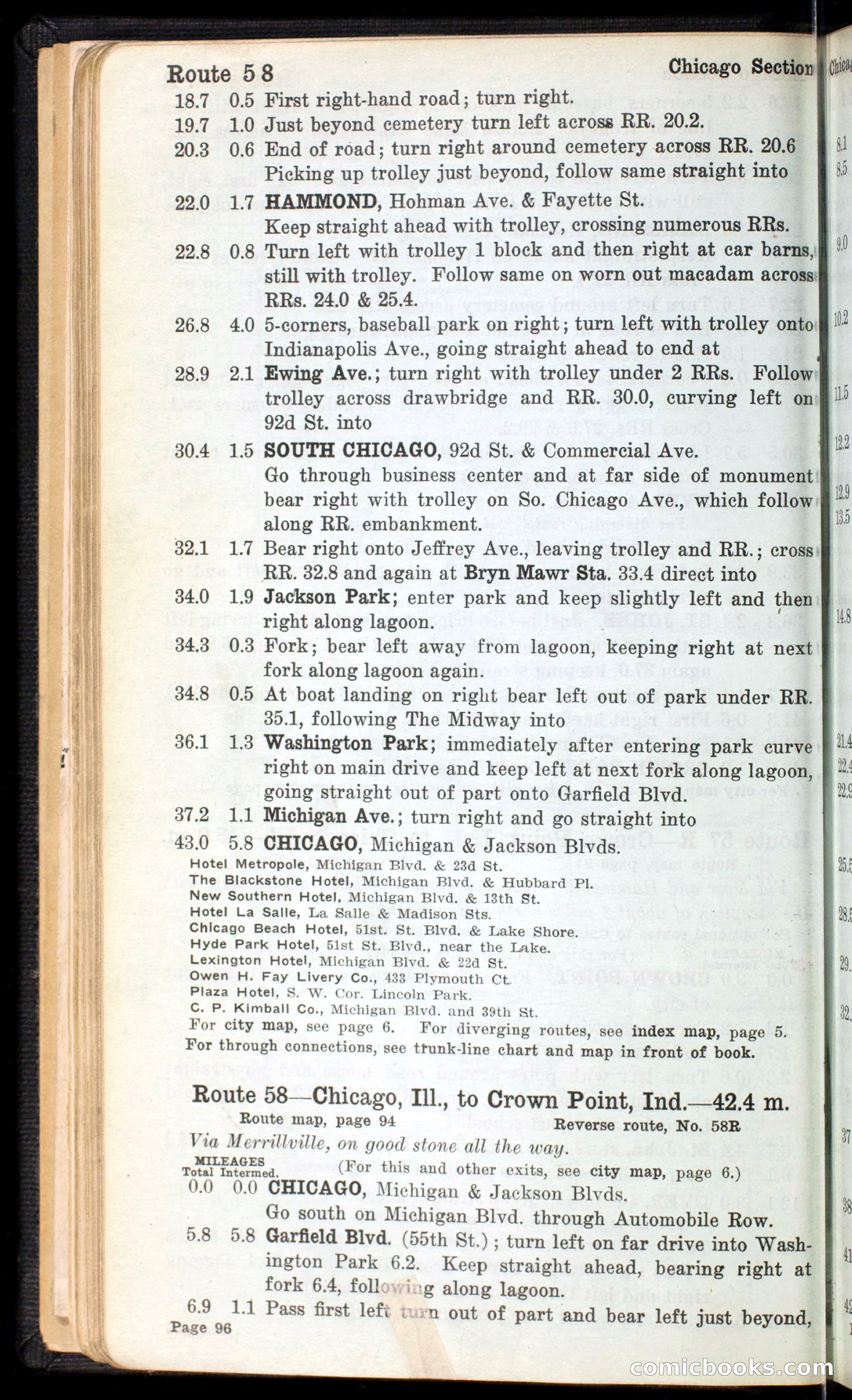 The Automobile Blue Book, Official 1913, Volume 4 — page 108 of 398