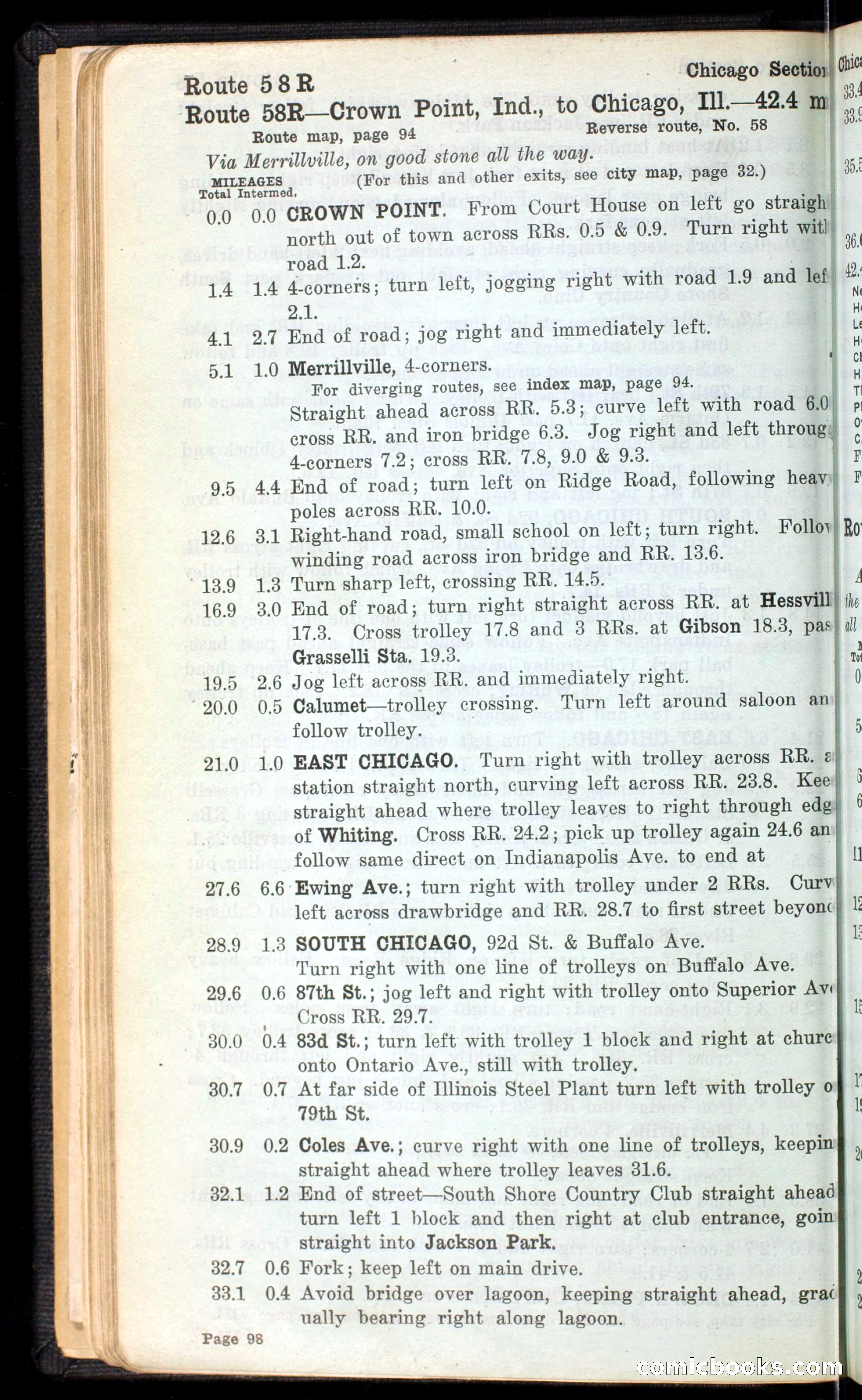The Automobile Blue Book, Official 1913, Volume 4 — page 110 of 398