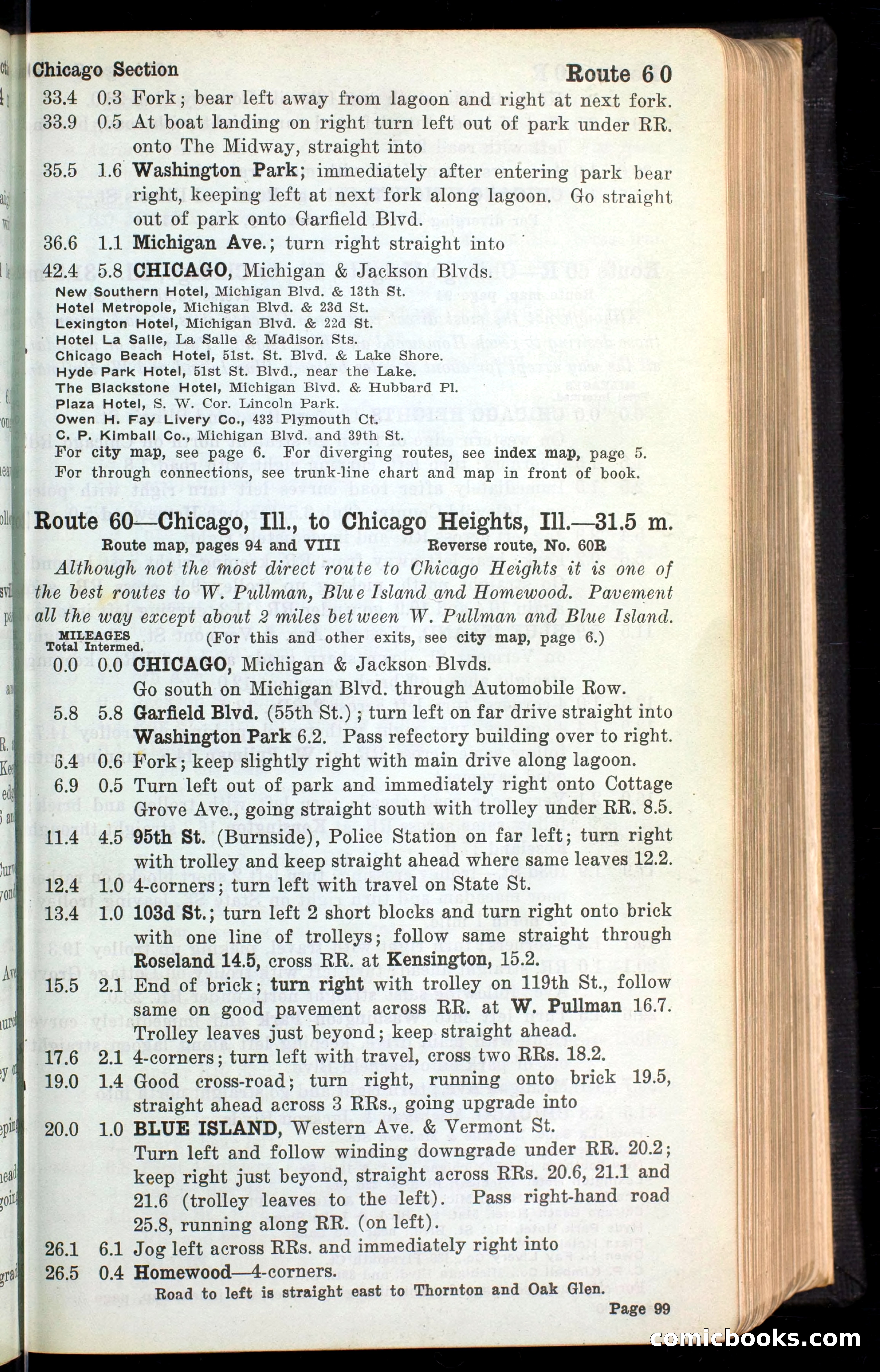 The Automobile Blue Book, Official 1913, Volume 4 — page 111 of 398