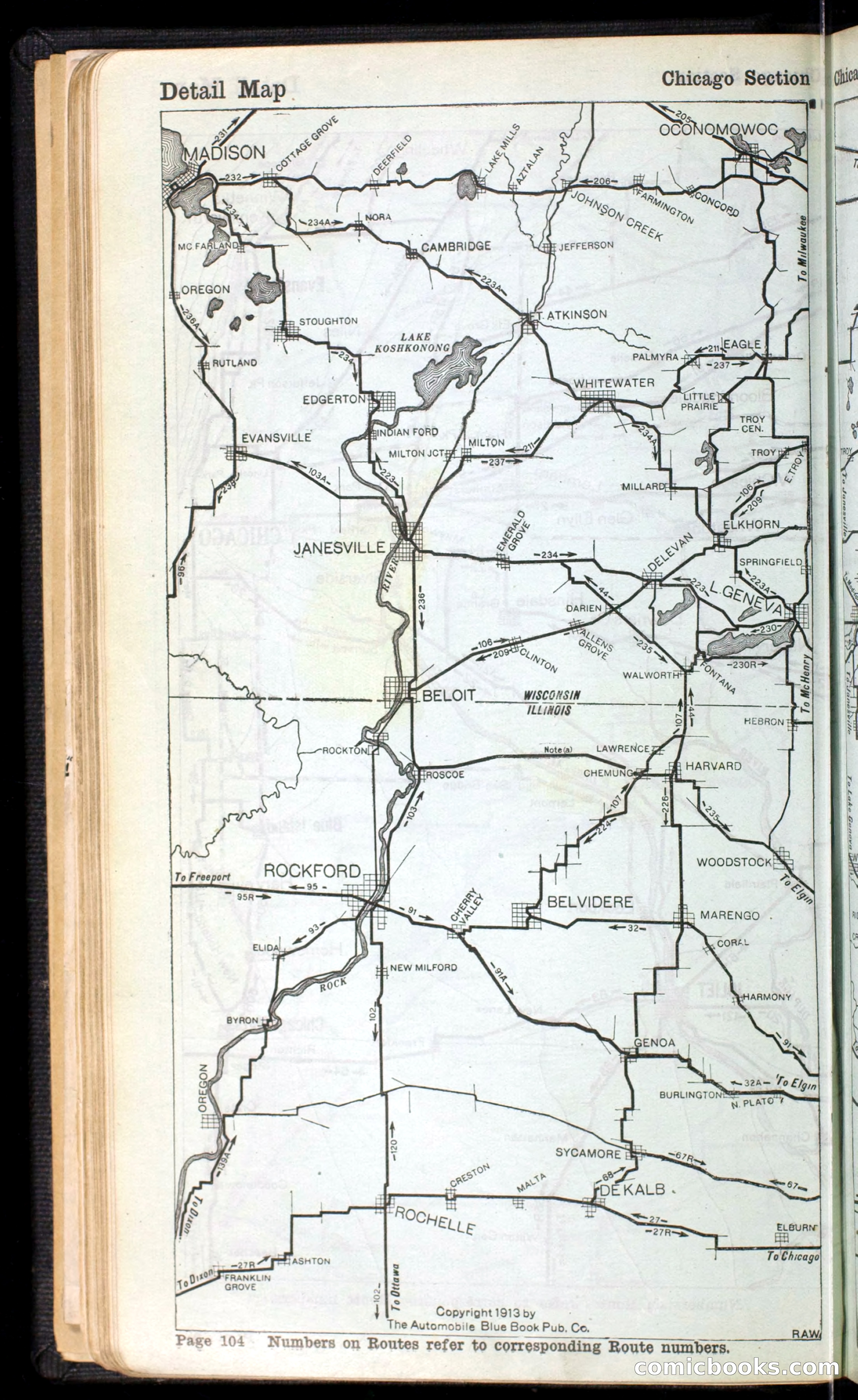 The Automobile Blue Book, Official 1913, Volume 4 — page 116 of 398