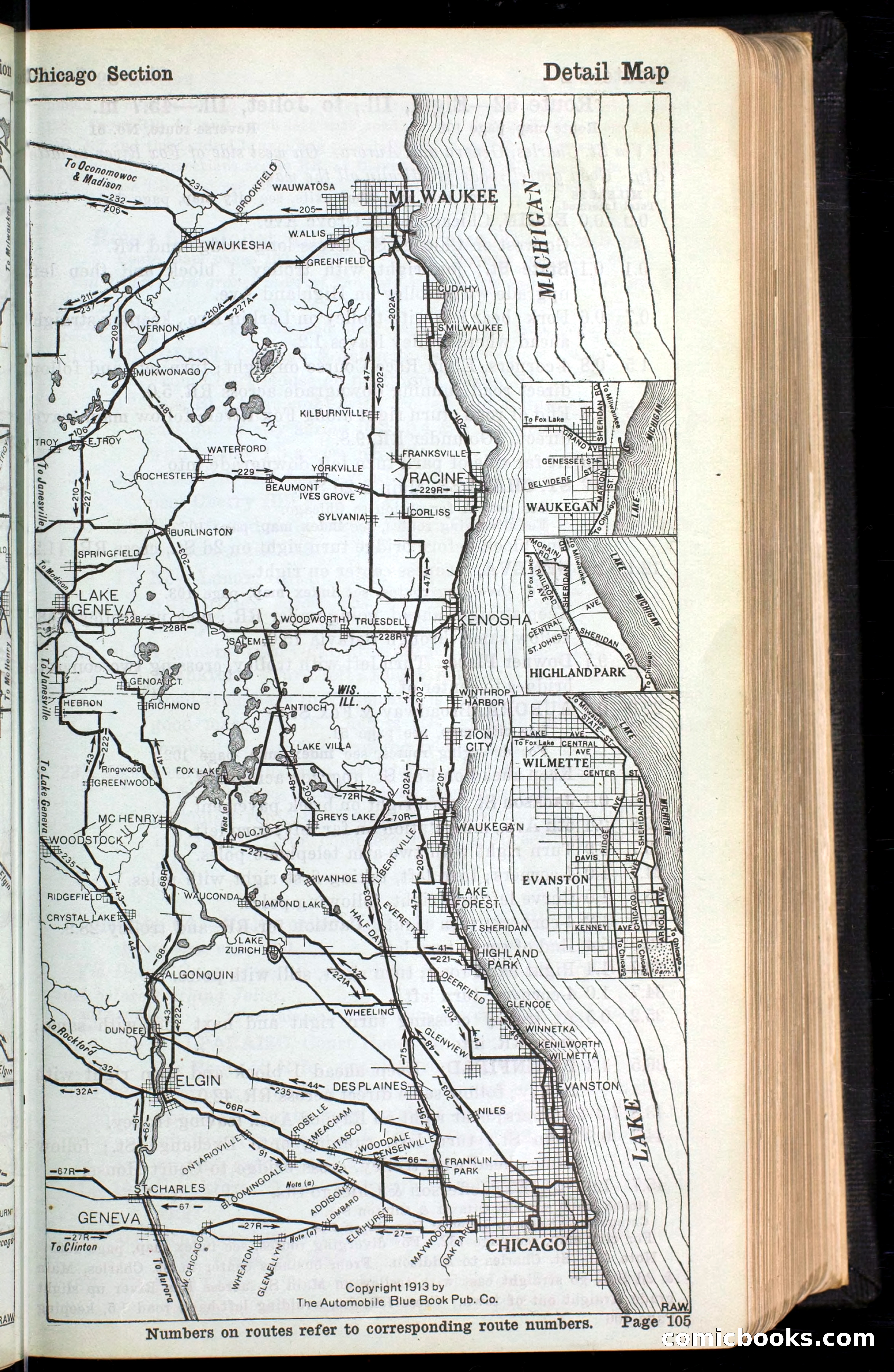 The Automobile Blue Book, Official 1913, Volume 4 — page 117 of 398