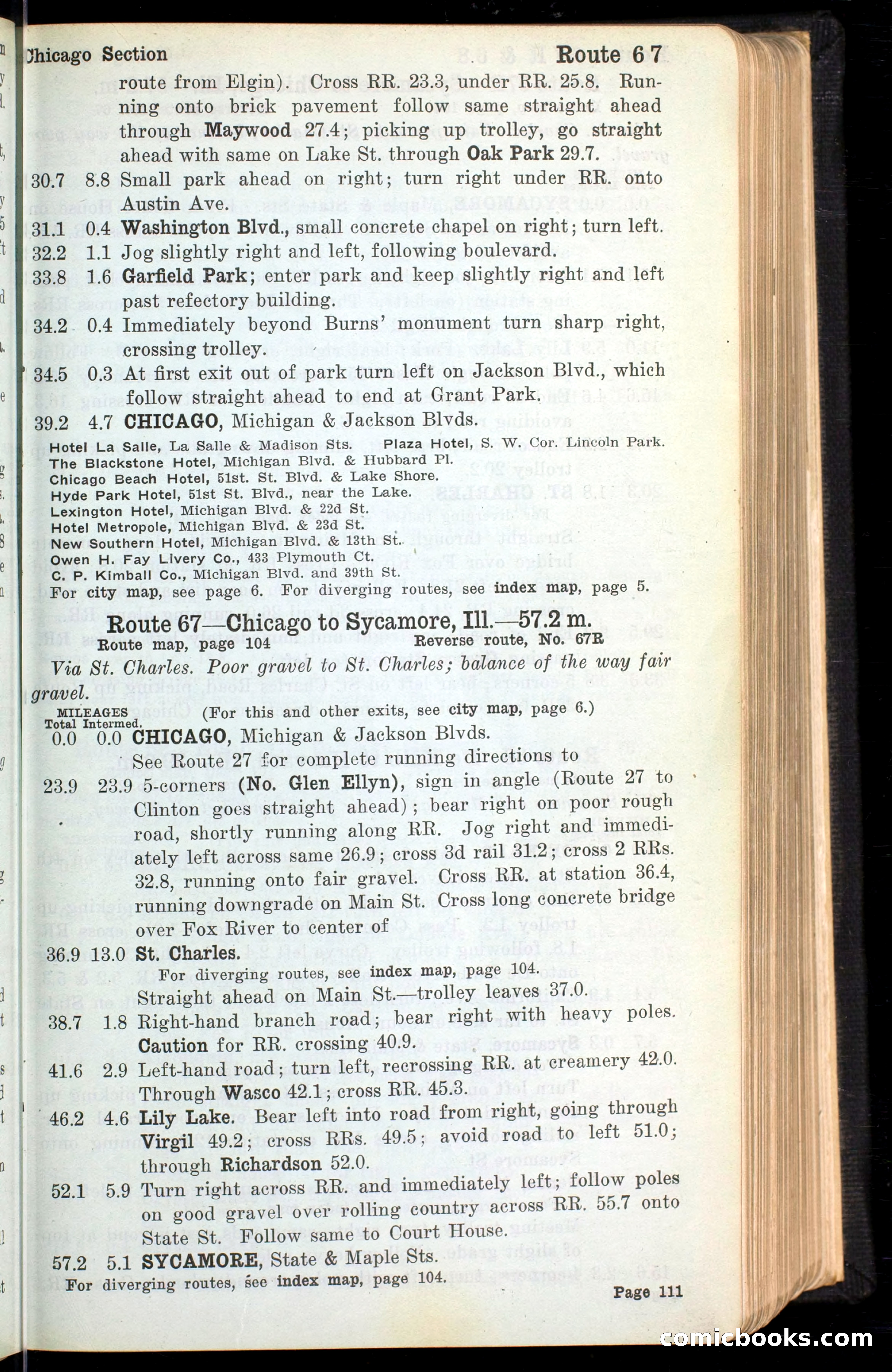 The Automobile Blue Book, Official 1913, Volume 4 — page 123 of 398
