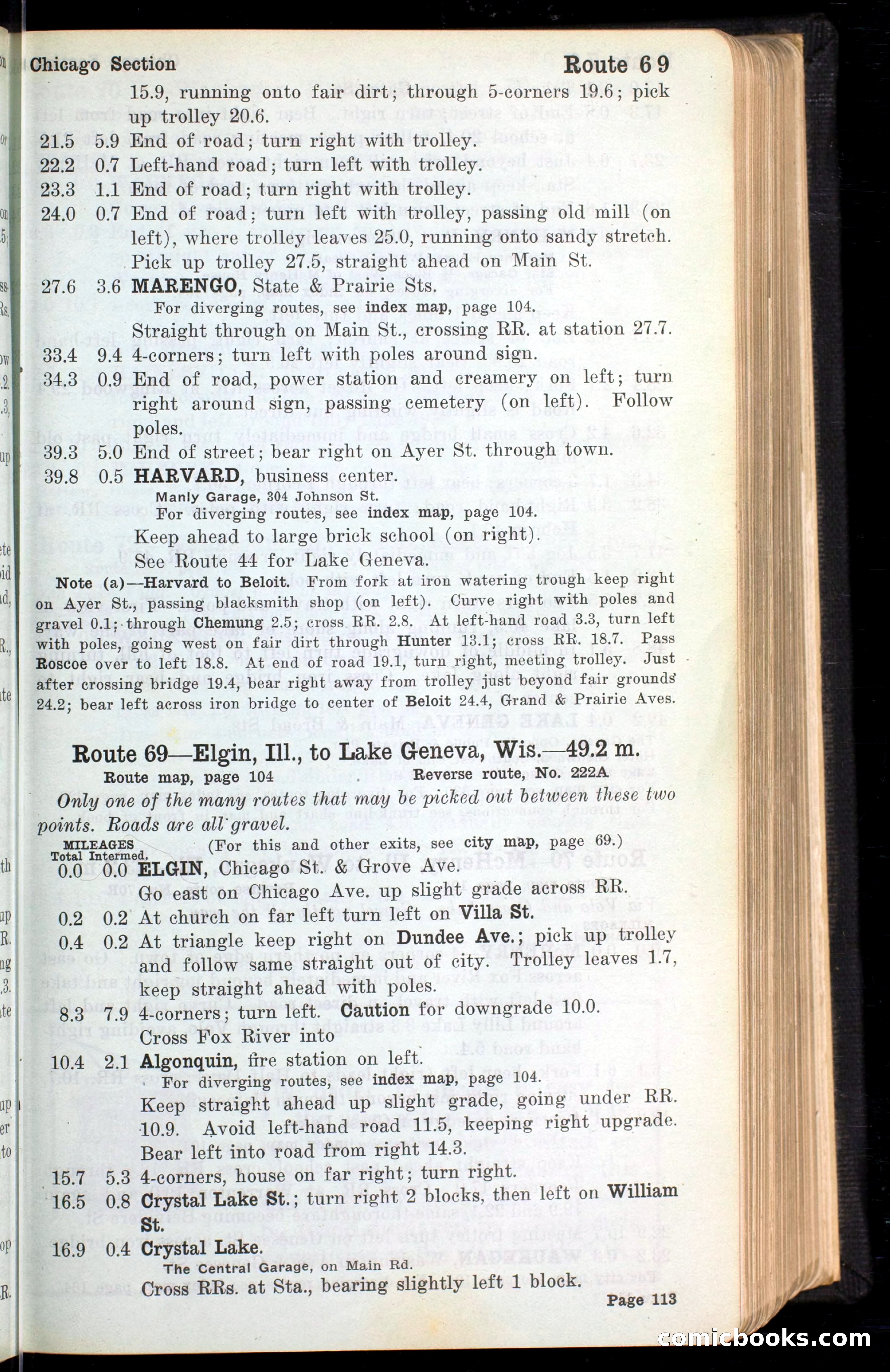 The Automobile Blue Book, Official 1913, Volume 4 — page 125 of 398