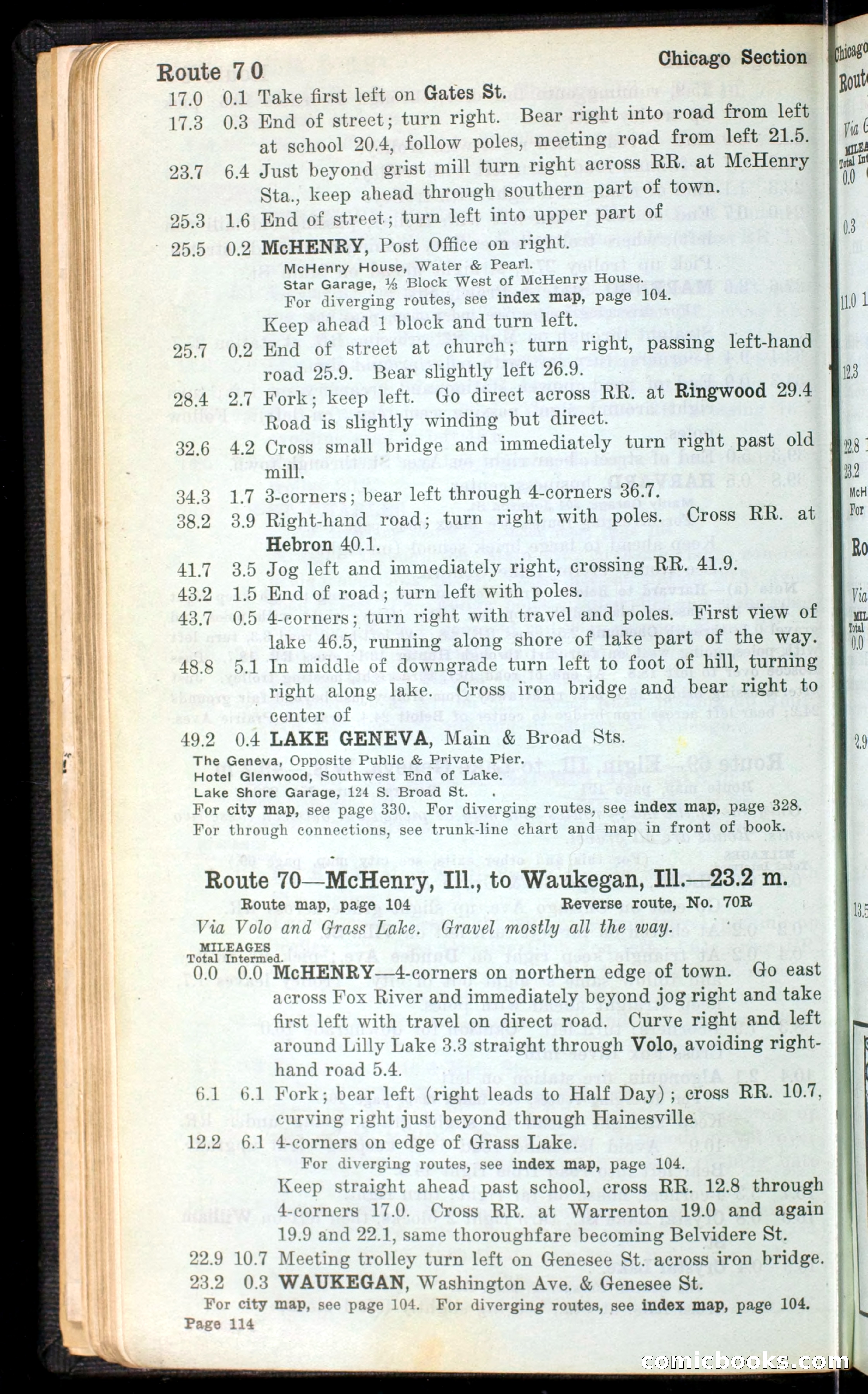 The Automobile Blue Book, Official 1913, Volume 4 — page 126 of 398