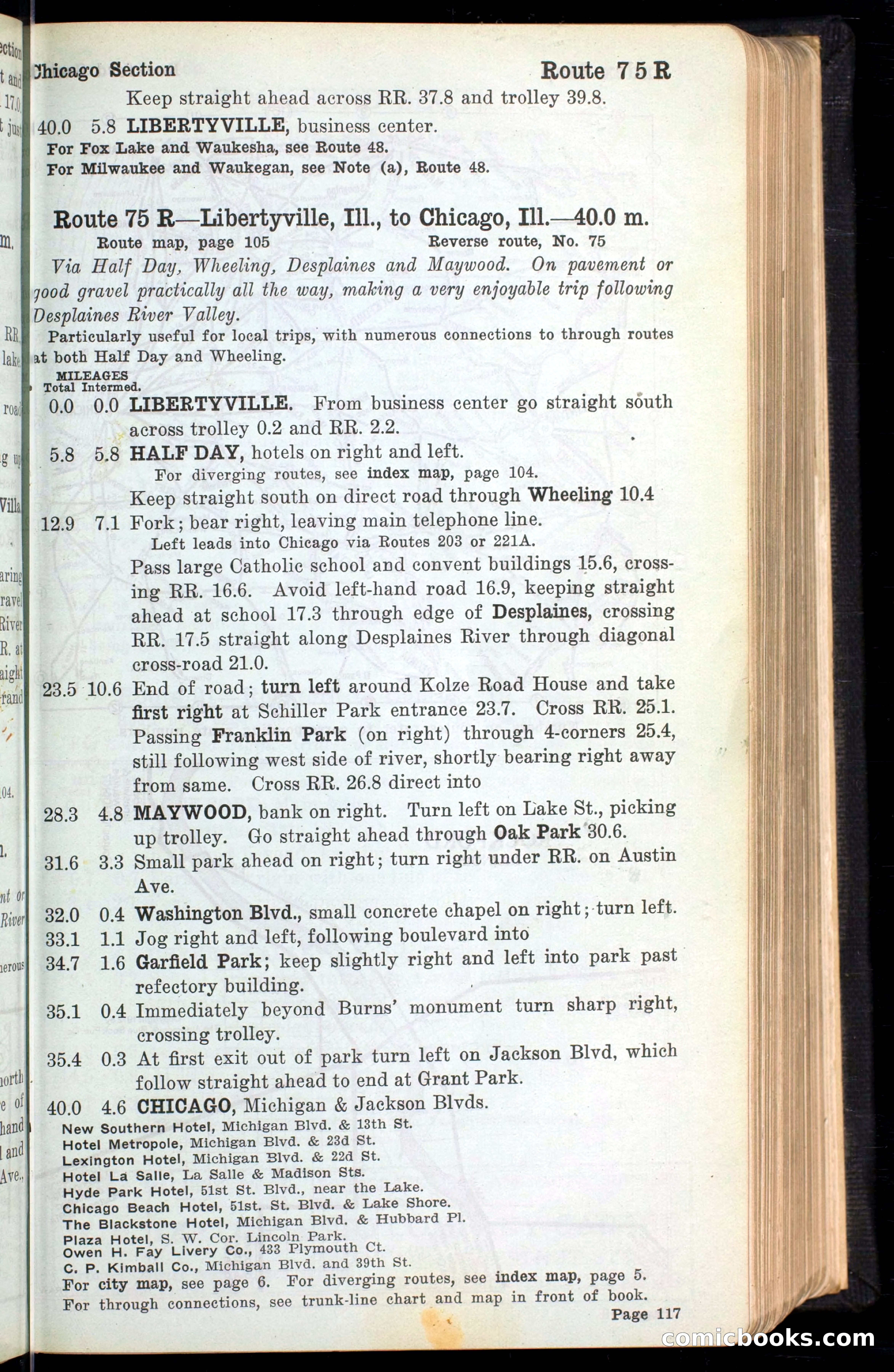 The Automobile Blue Book, Official 1913, Volume 4 — page 129 of 398
