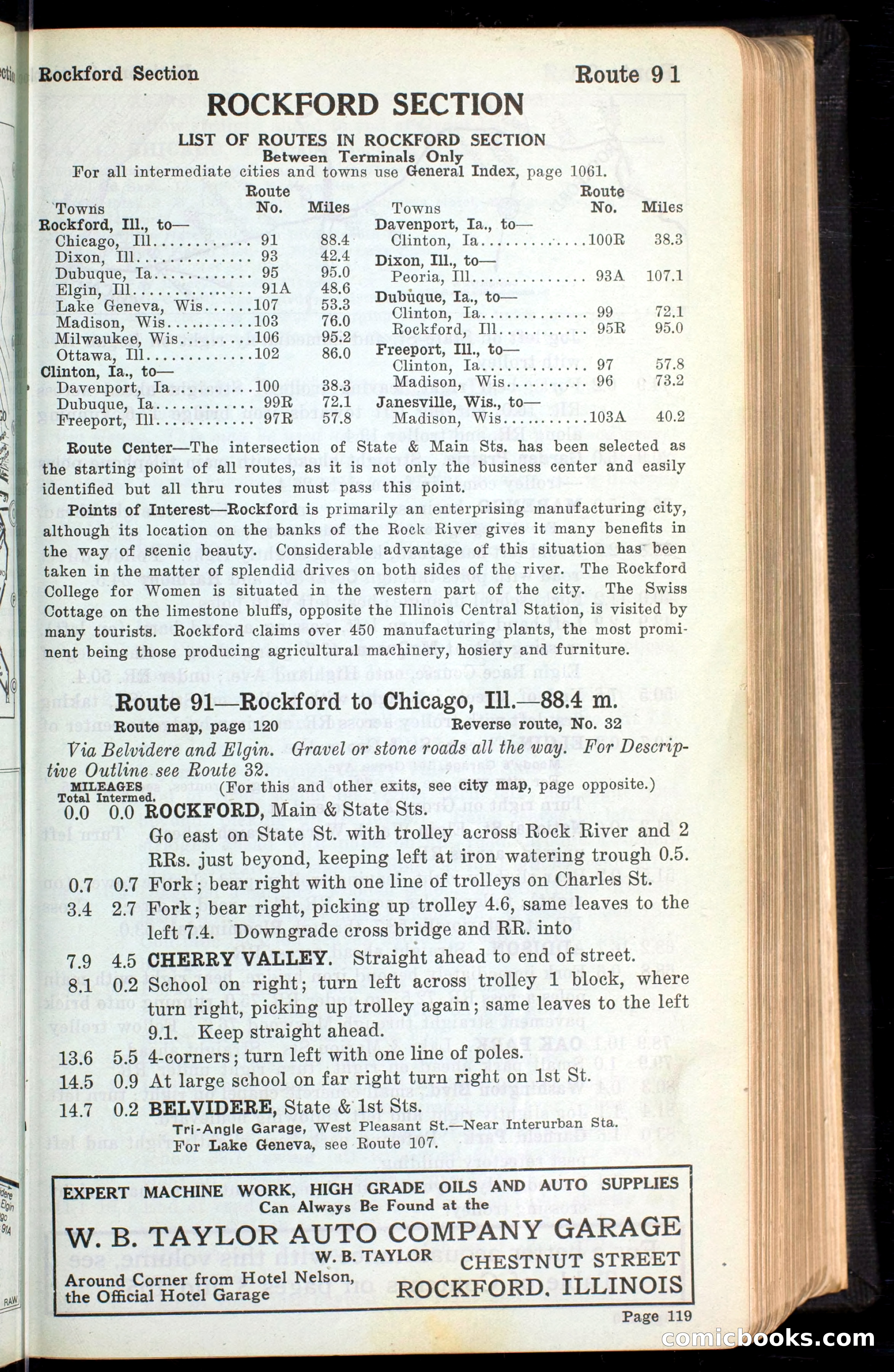 The Automobile Blue Book, Official 1913, Volume 4 — page 131 of 398