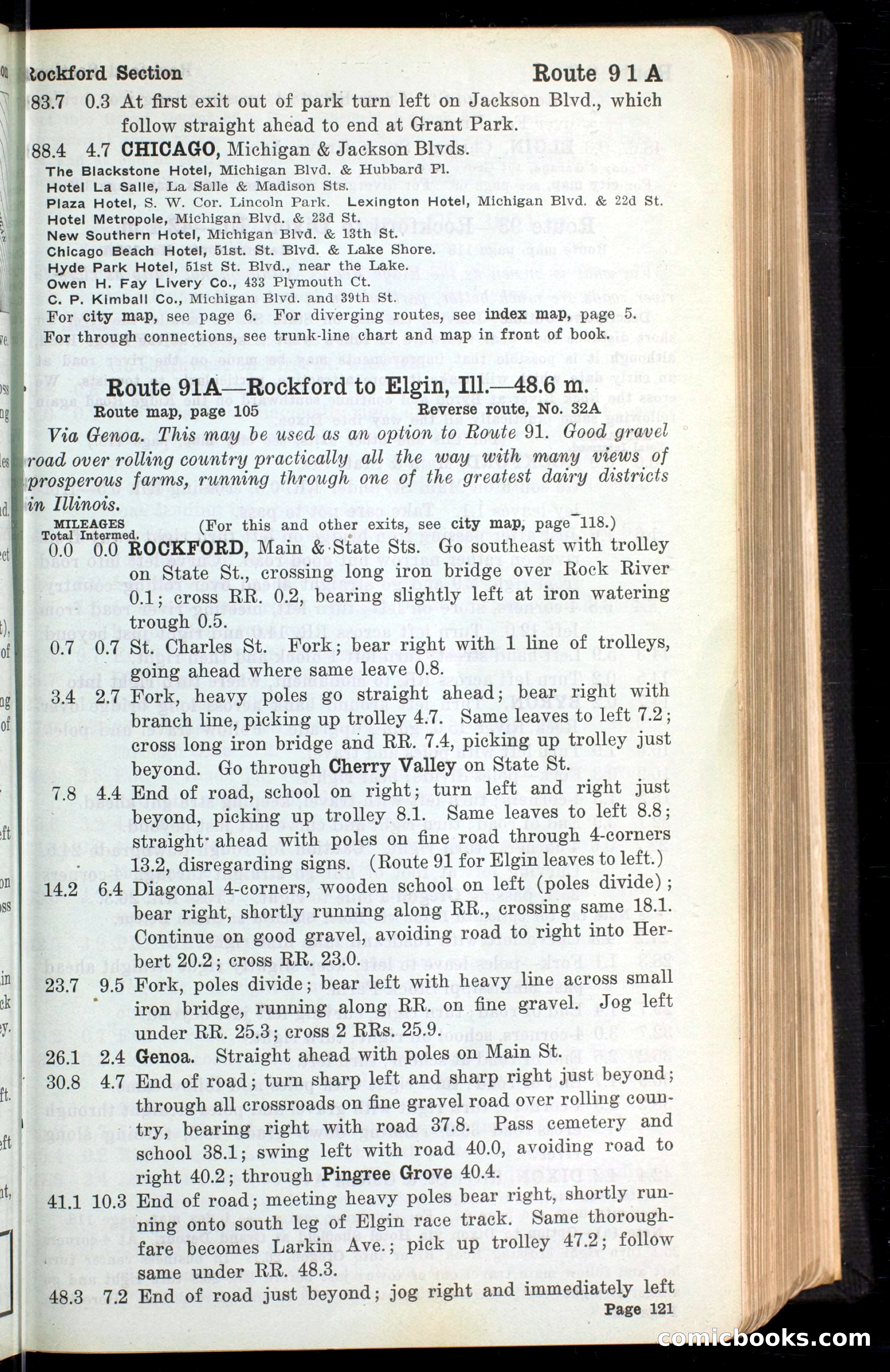 The Automobile Blue Book, Official 1913, Volume 4 — page 133 of 398