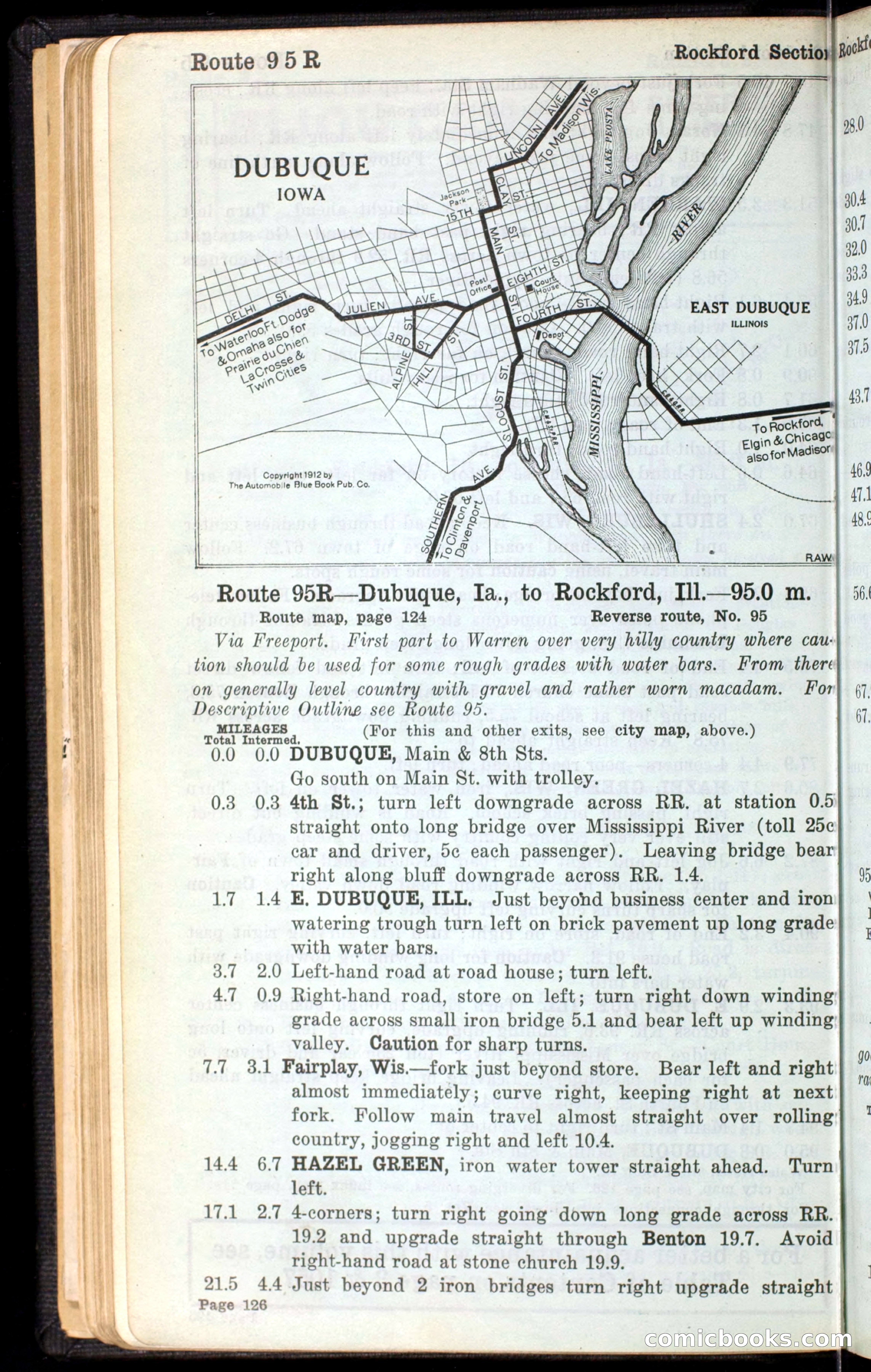The Automobile Blue Book, Official 1913, Volume 4 — page 138 of 398
