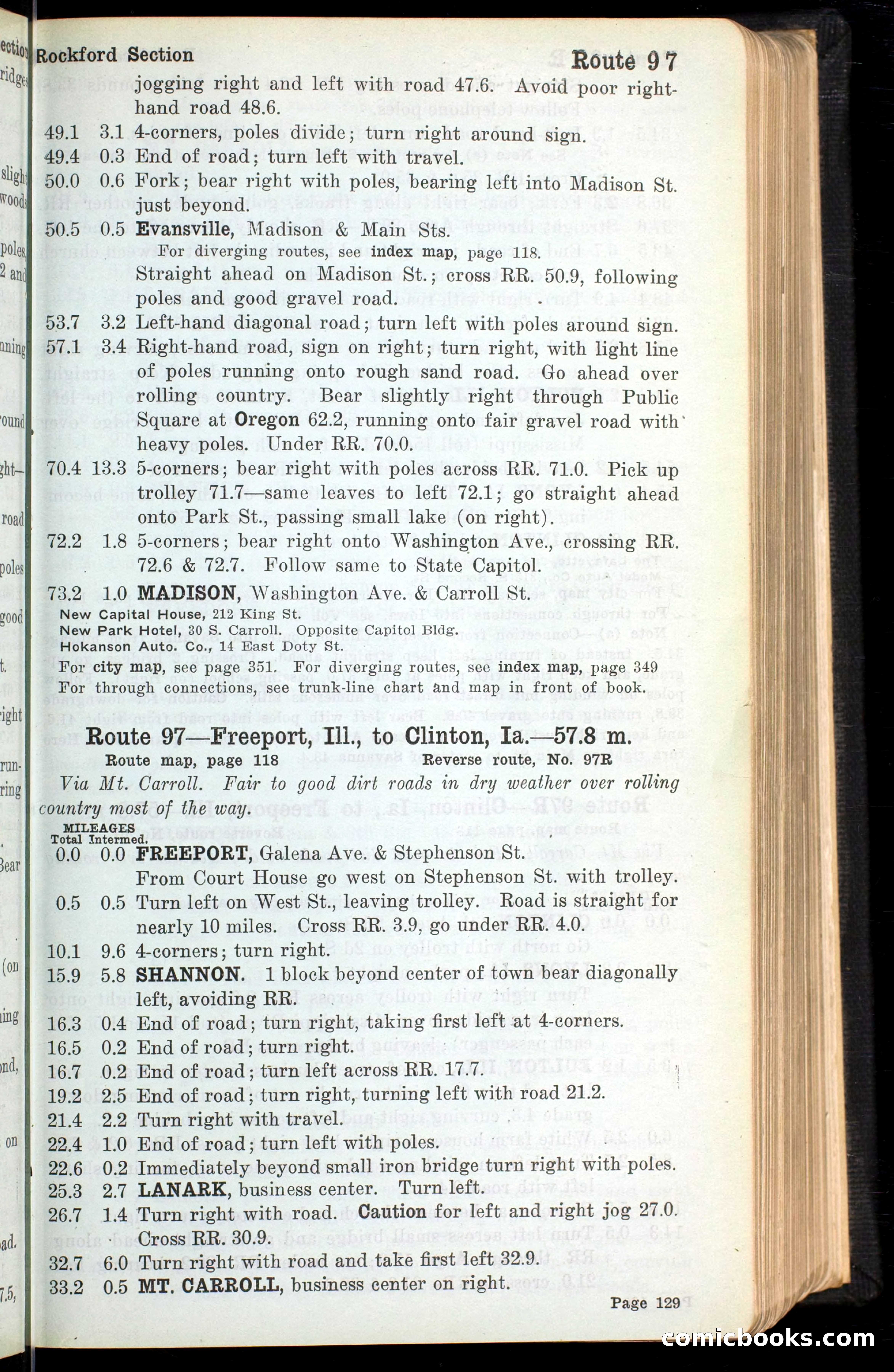 The Automobile Blue Book, Official 1913, Volume 4 — page 141 of 398