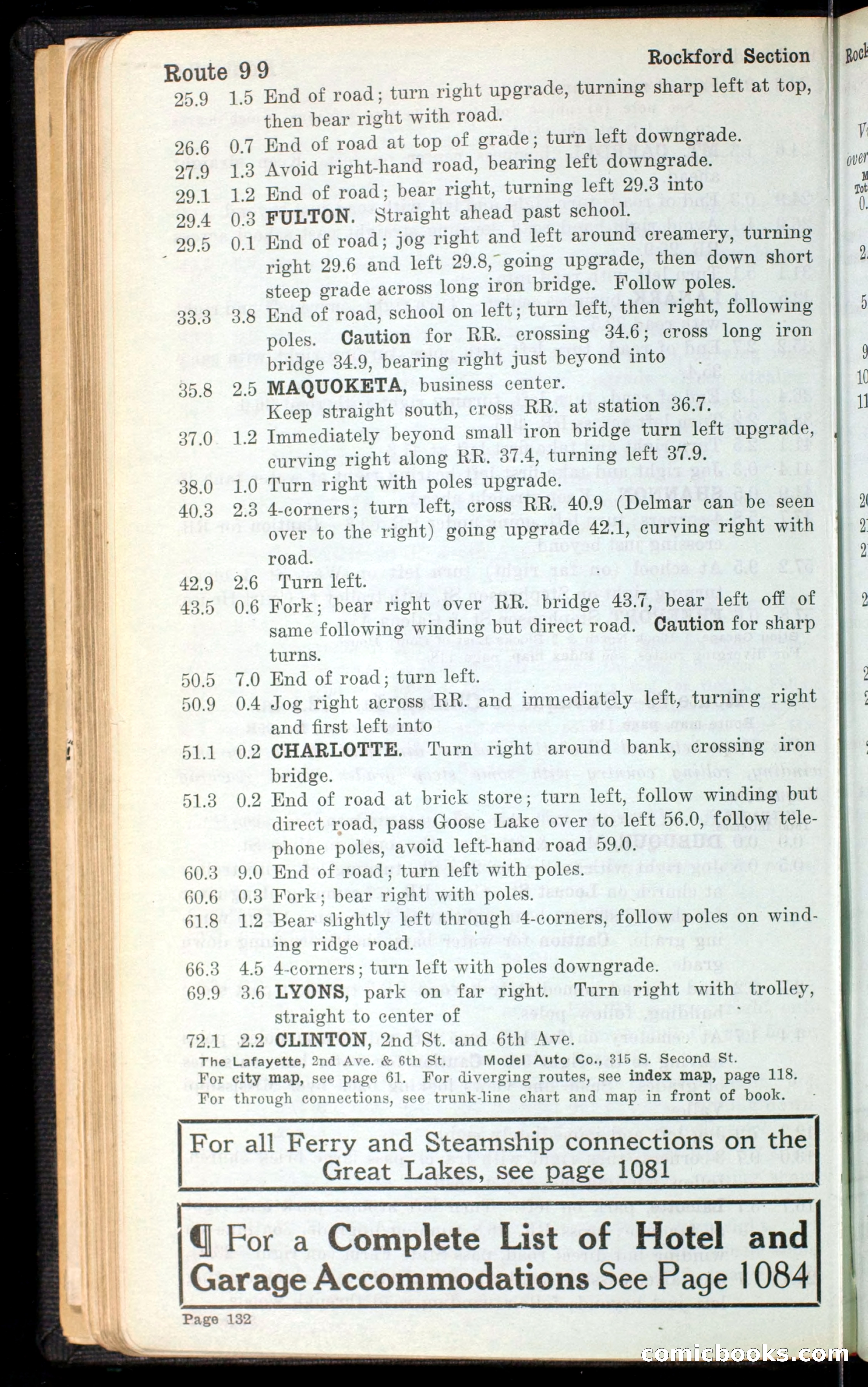 The Automobile Blue Book, Official 1913, Volume 4 — page 144 of 398