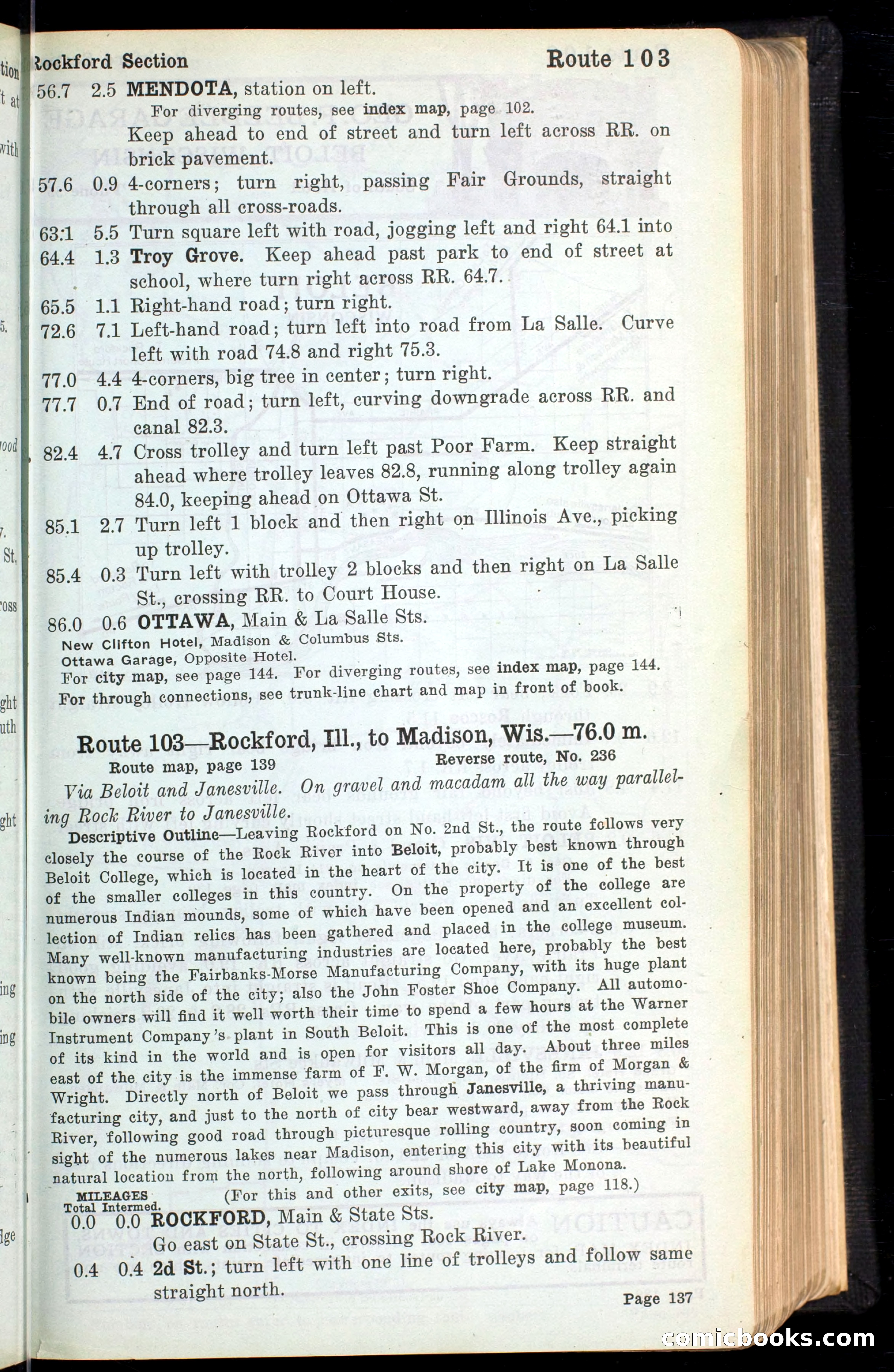 The Automobile Blue Book, Official 1913, Volume 4 — page 149 of 398