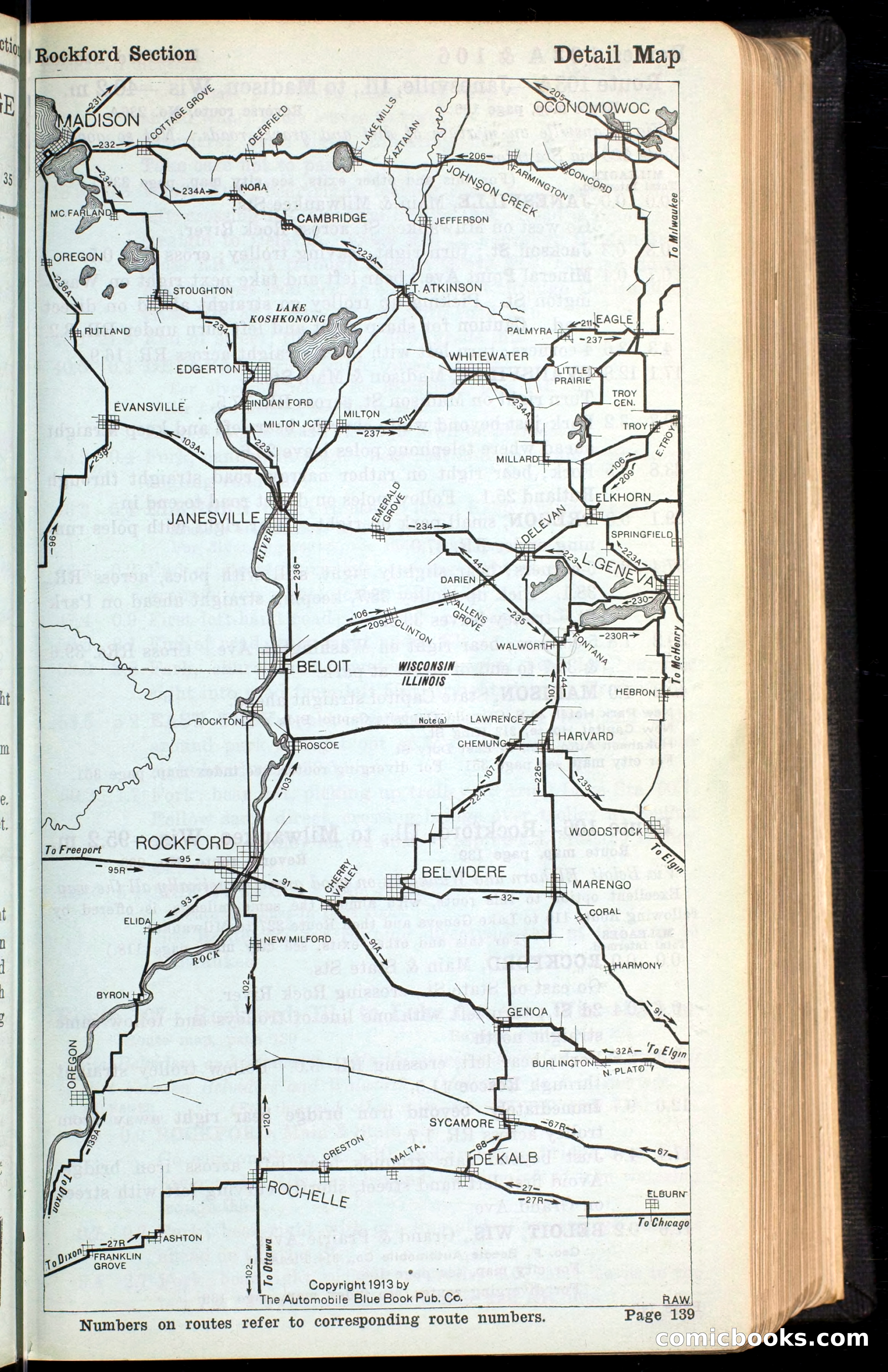 The Automobile Blue Book, Official 1913, Volume 4 — page 151 of 398