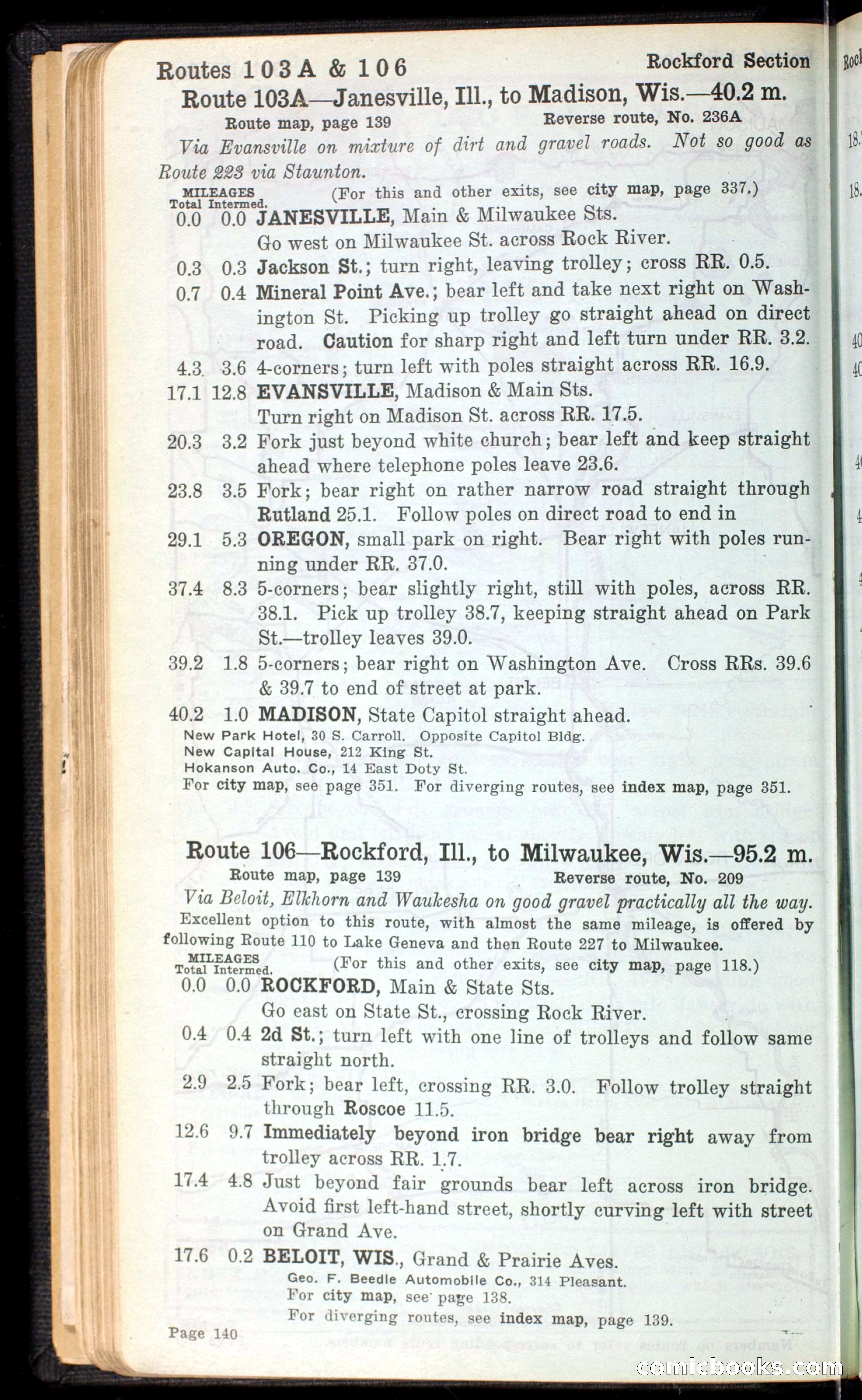 The Automobile Blue Book, Official 1913, Volume 4 — page 152 of 398