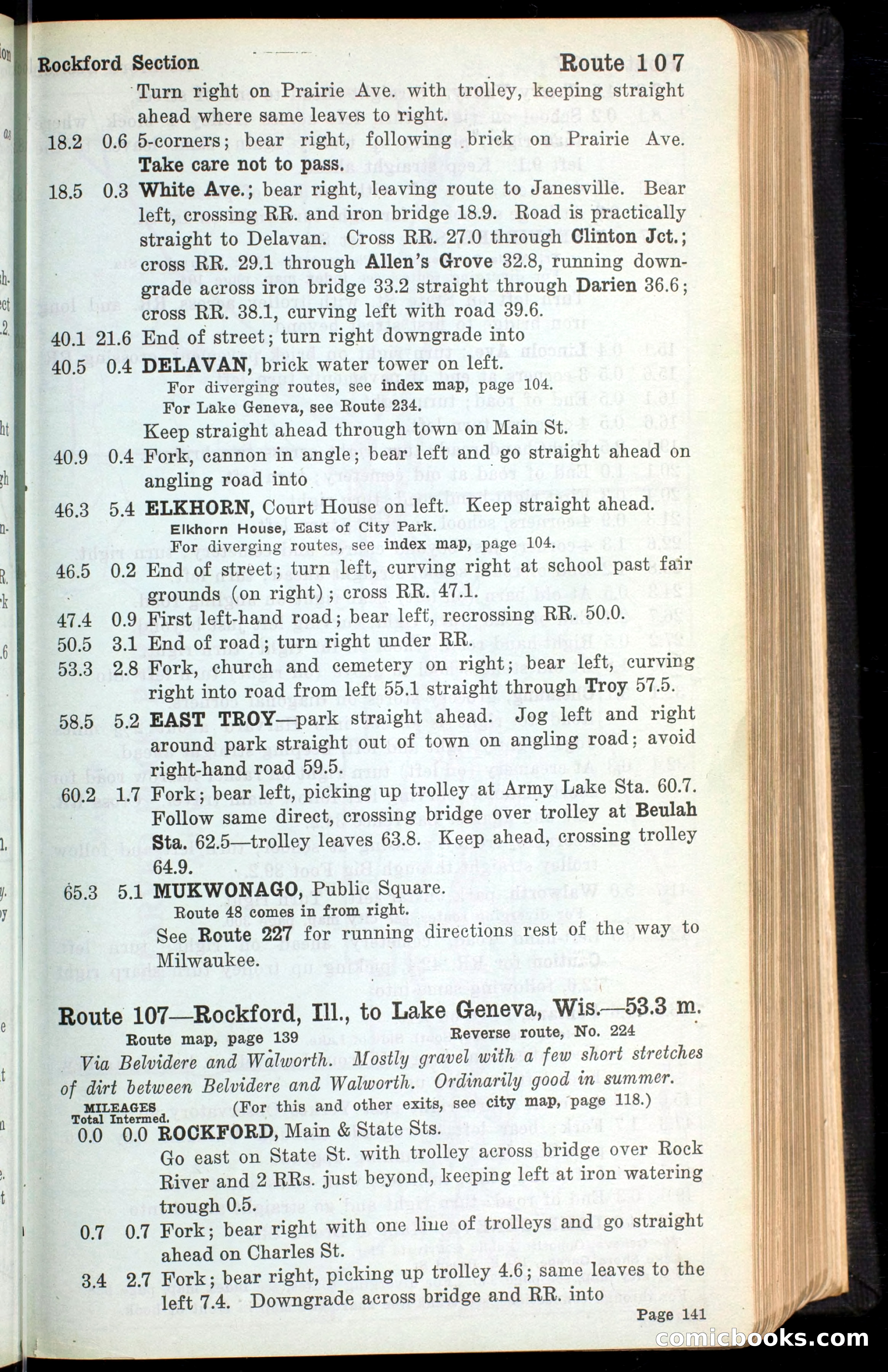 The Automobile Blue Book, Official 1913, Volume 4 — page 153 of 398