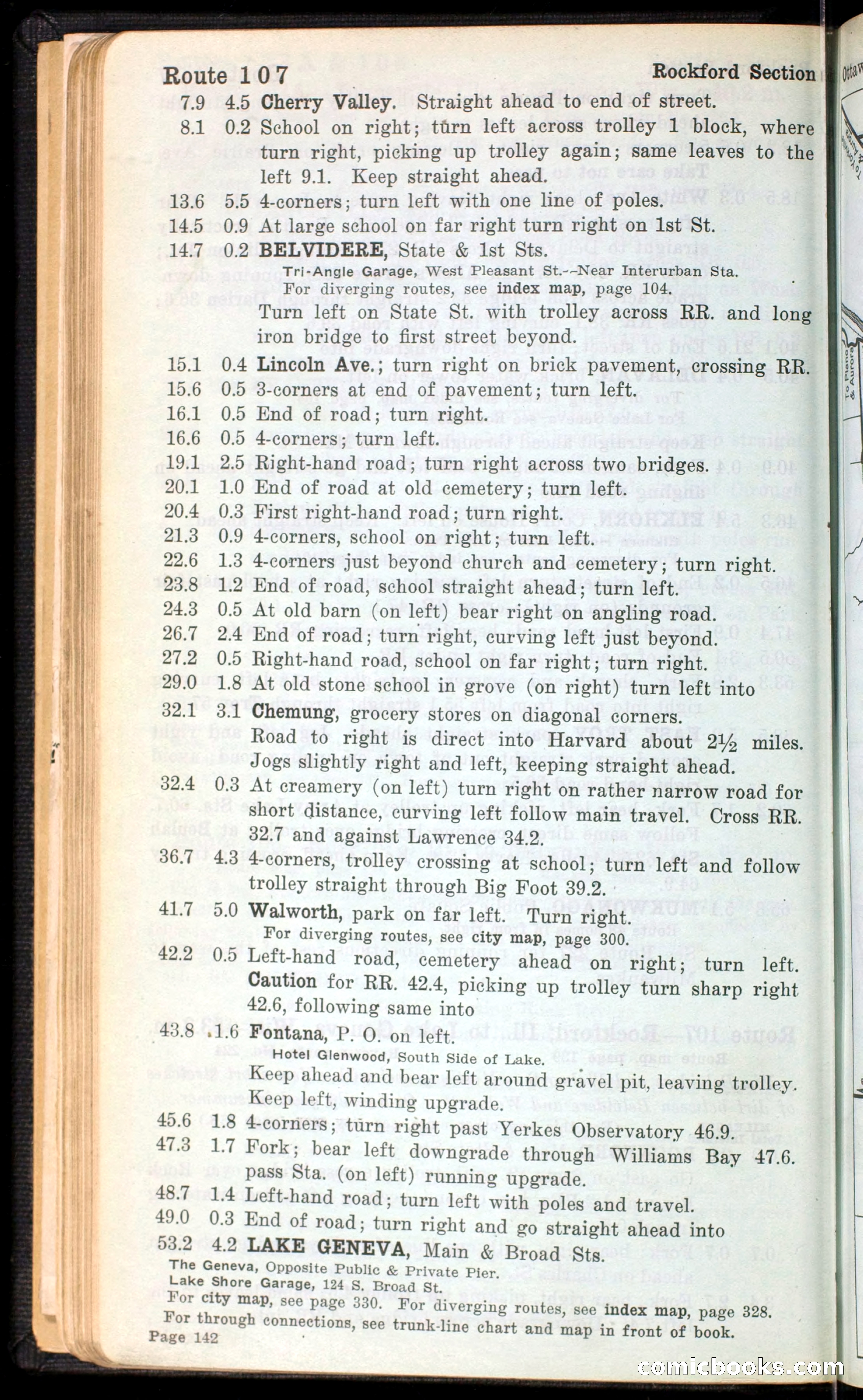 The Automobile Blue Book, Official 1913, Volume 4 — page 154 of 398