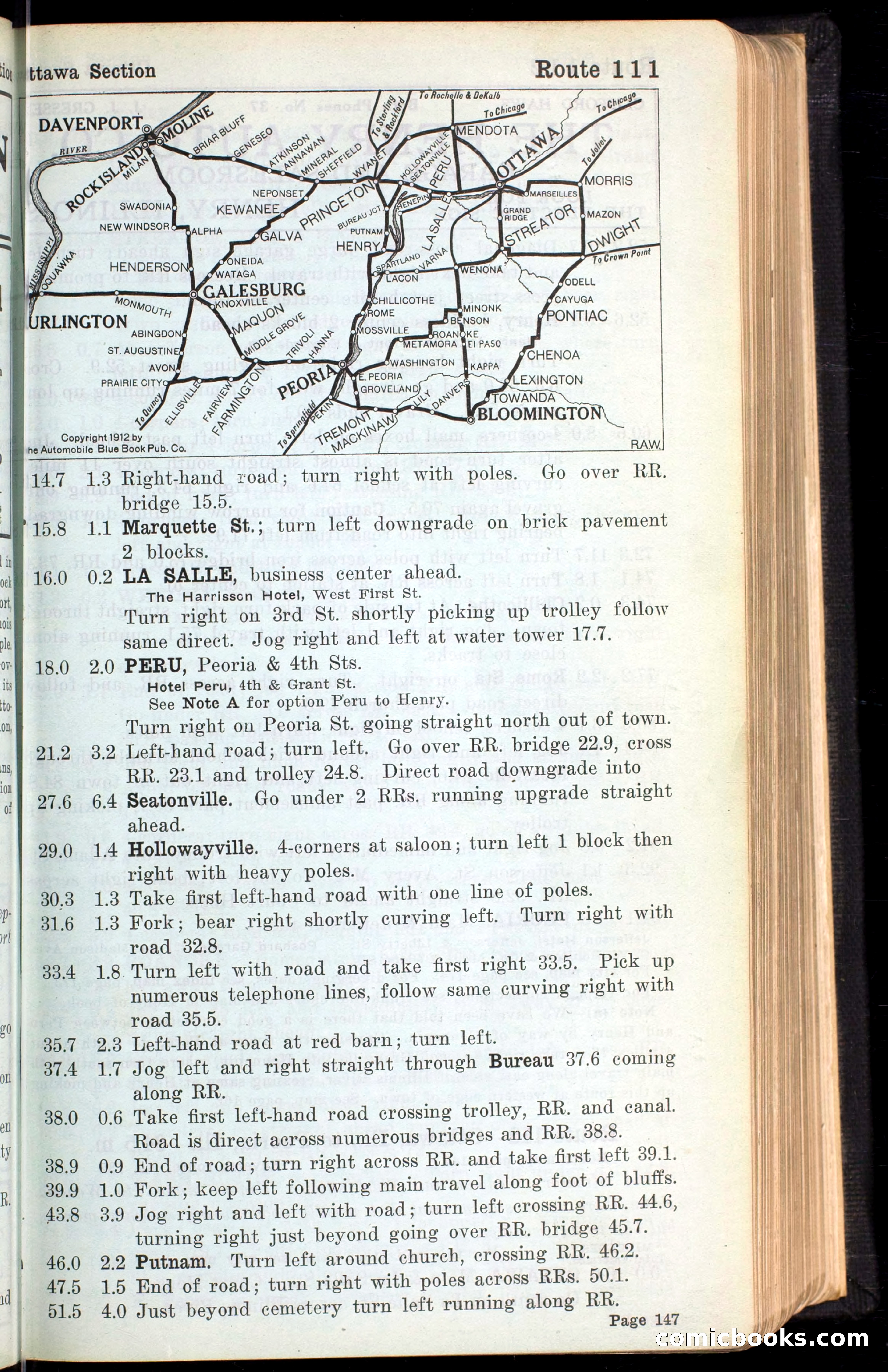 The Automobile Blue Book, Official 1913, Volume 4 — page 159 of 398