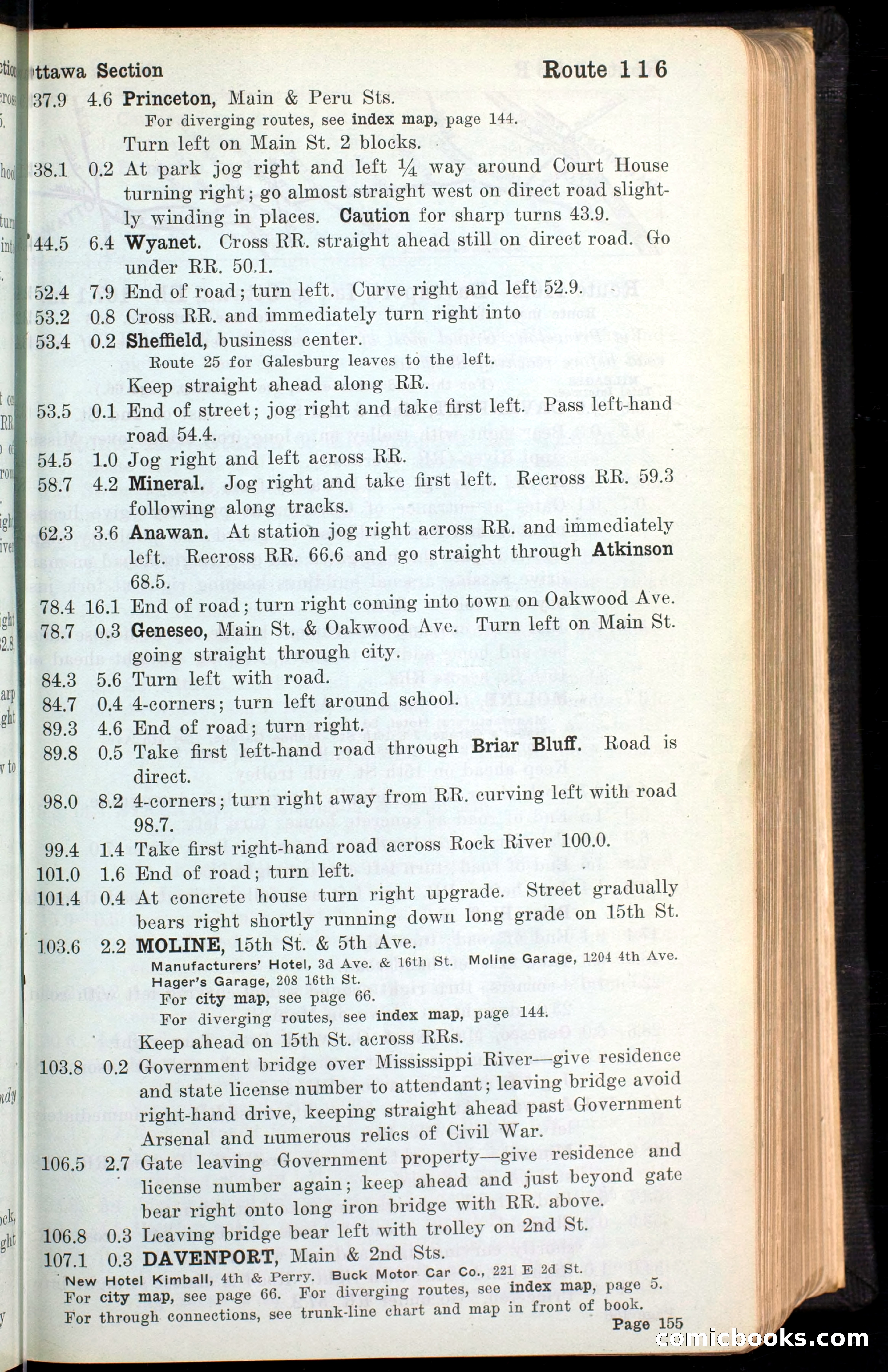 The Automobile Blue Book, Official 1913, Volume 4 — page 167 of 398